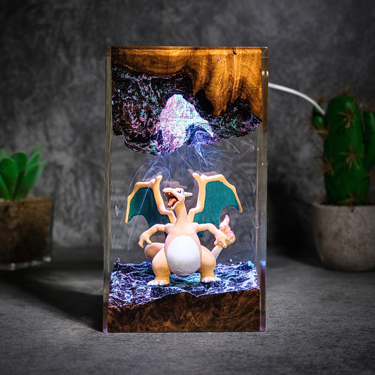 CHARIZARD Pokemon Resin Handmade Lamp