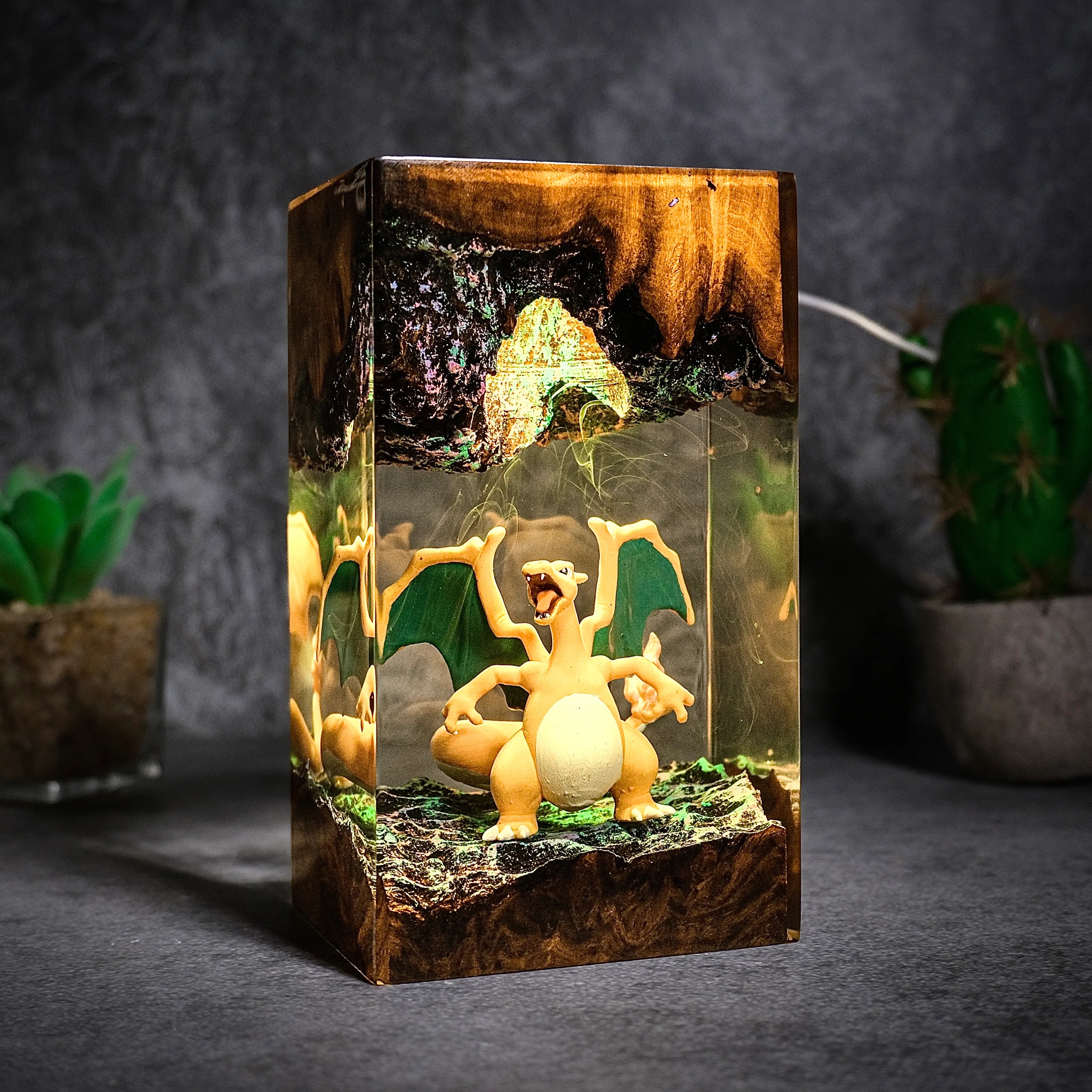 CHARIZARD Pokemon Resin Handmade Lamp