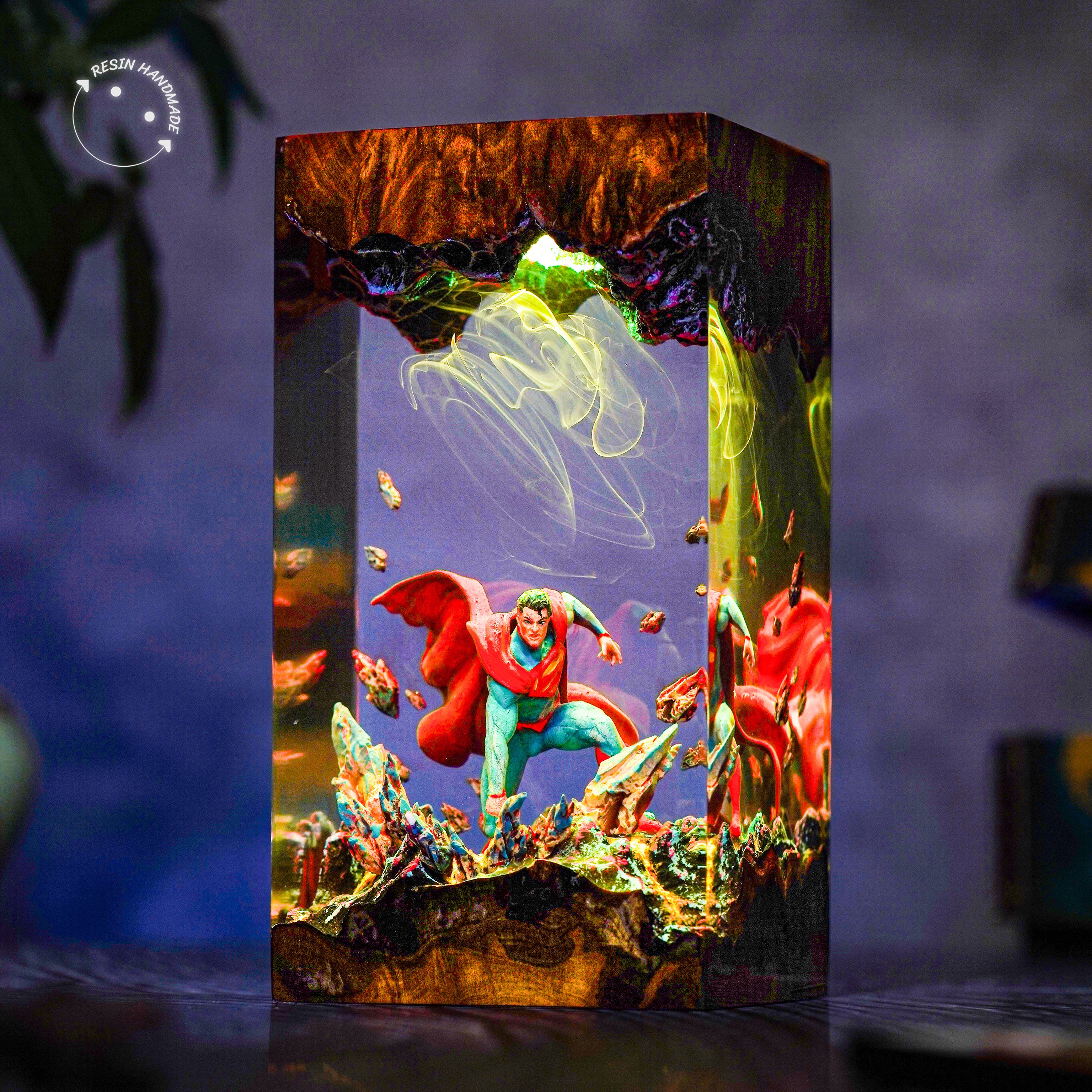 SUPERMAN V2 Resin Handmade Lamp