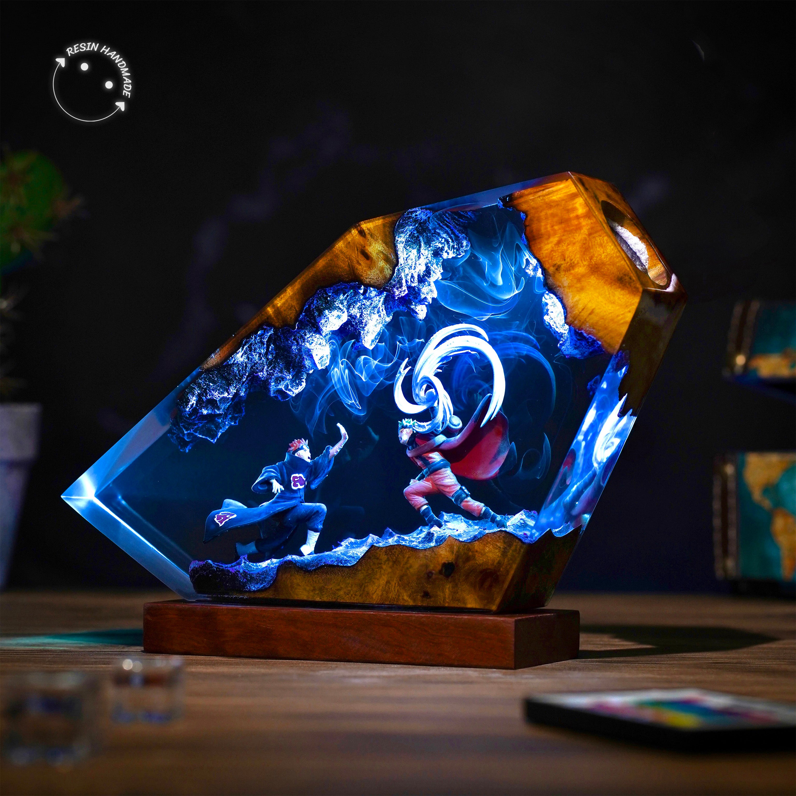 NARUTO x ITACHI Resin Handmade Lamp