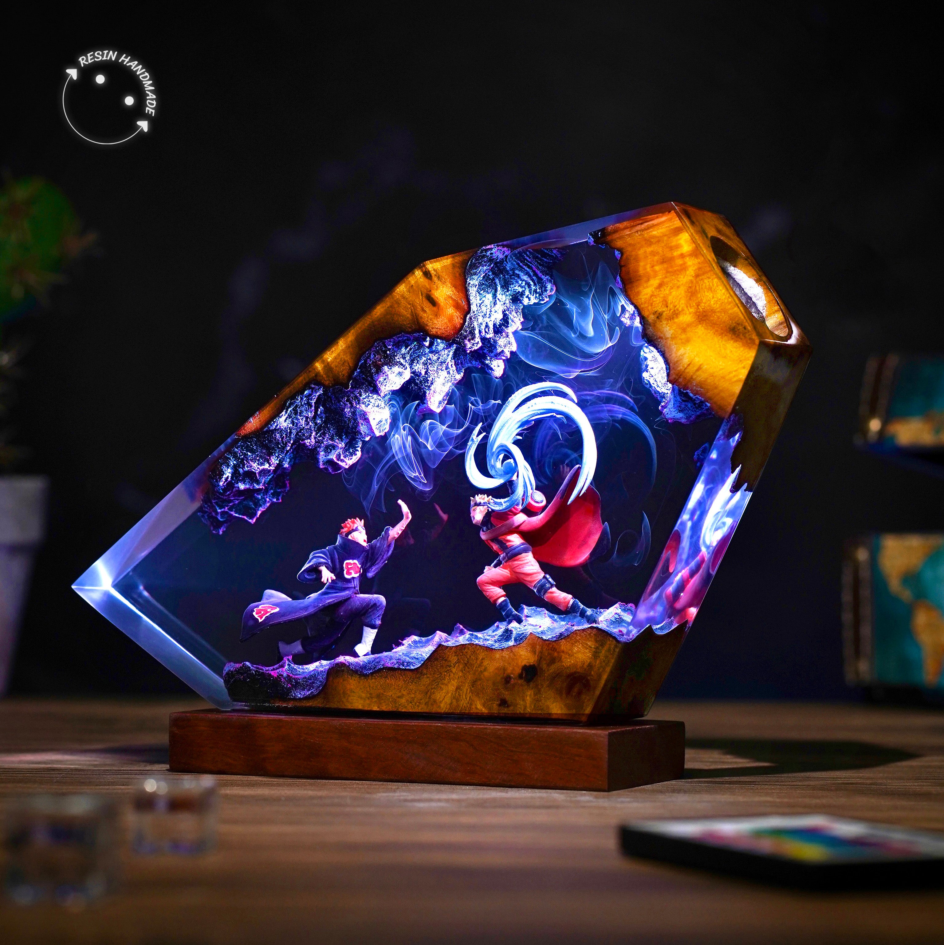 NARUTO x ITACHI Resin Handmade Lamp