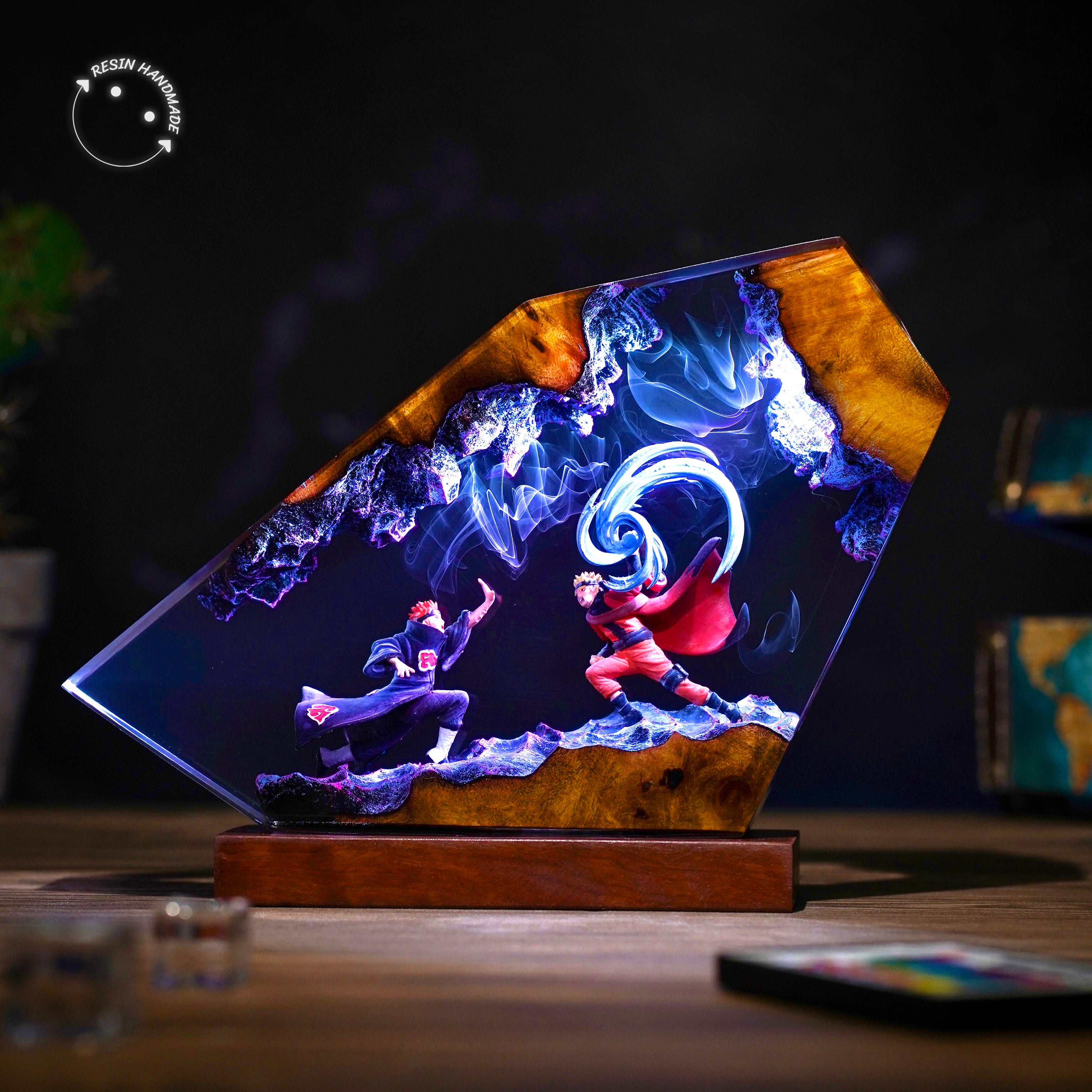 NARUTO x ITACHI Resin Handmade Lamp