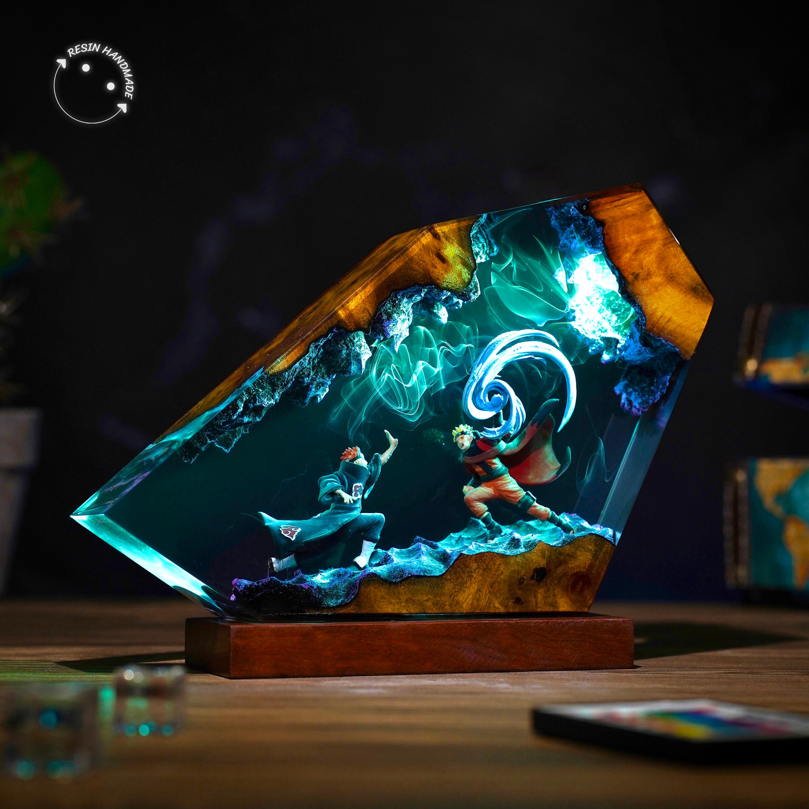 NARUTO x ITACHI Resin Handmade Lamp