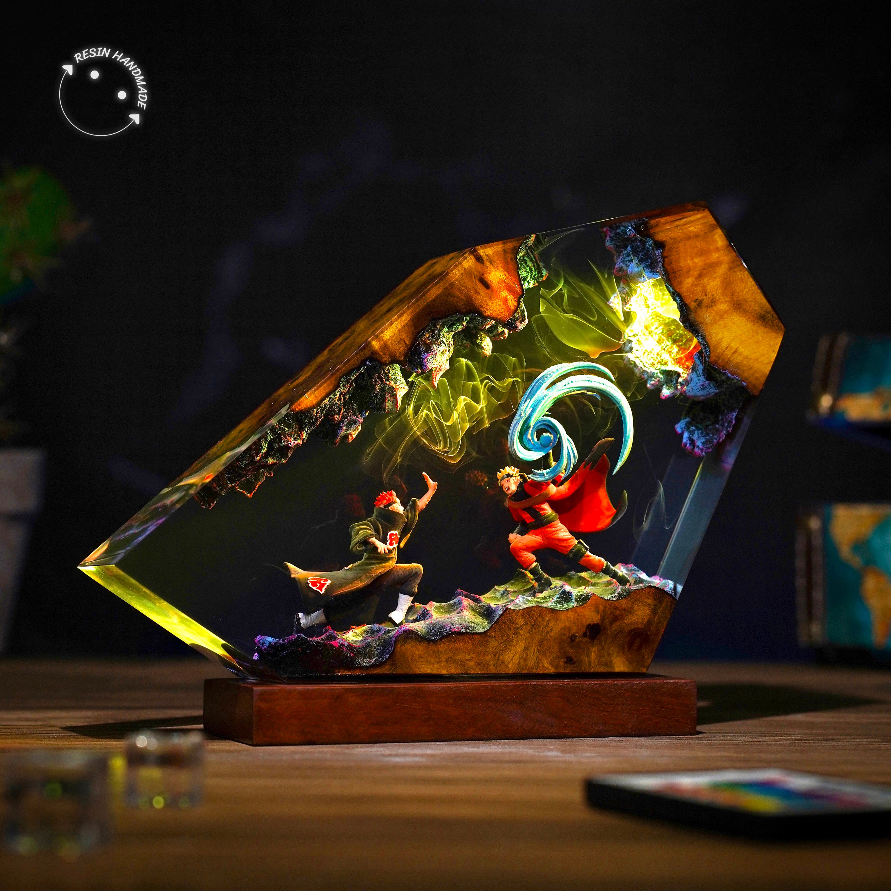 NARUTO x ITACHI Resin Handmade Lamp