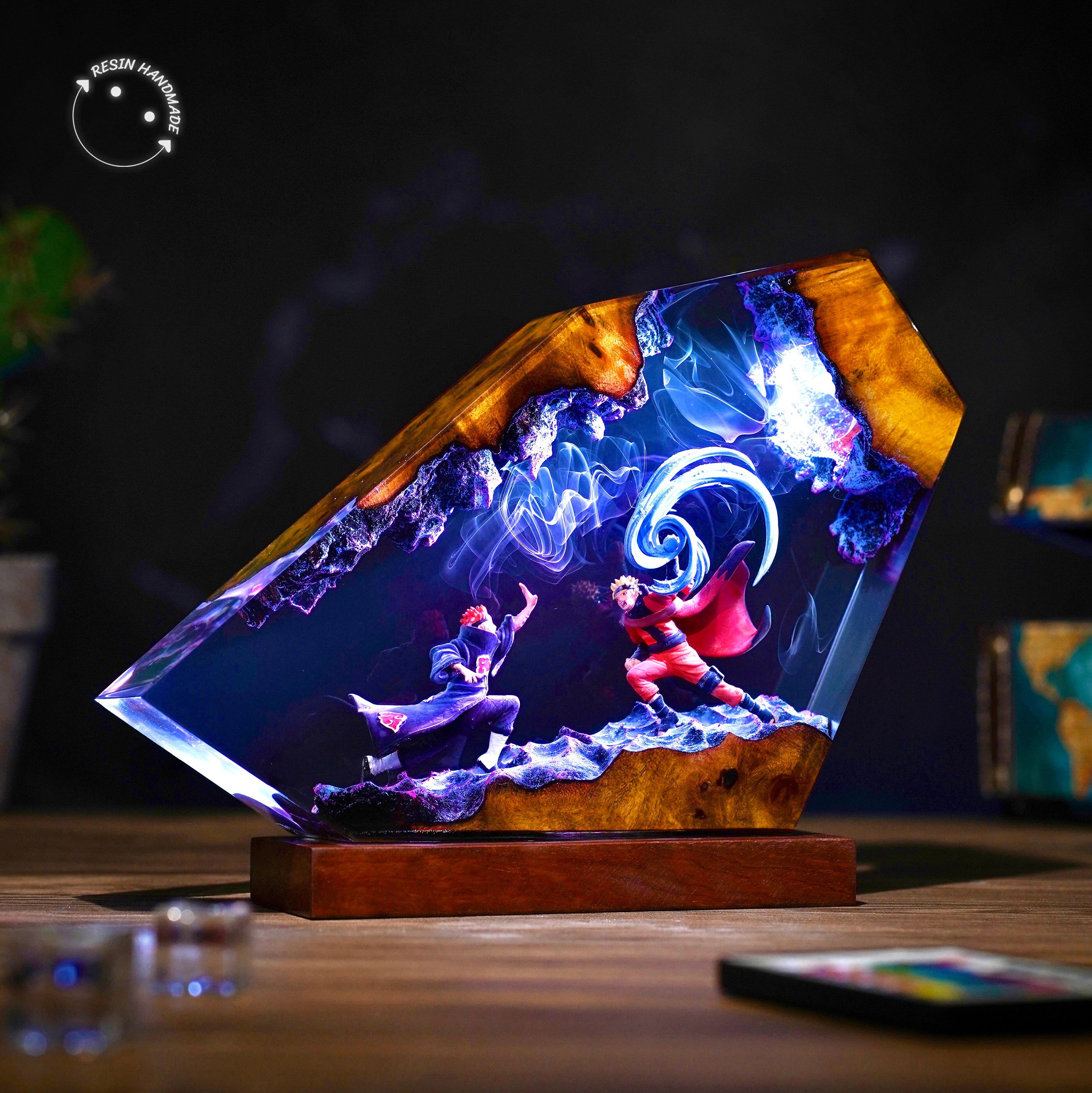NARUTO x ITACHI Resin Handmade Lamp