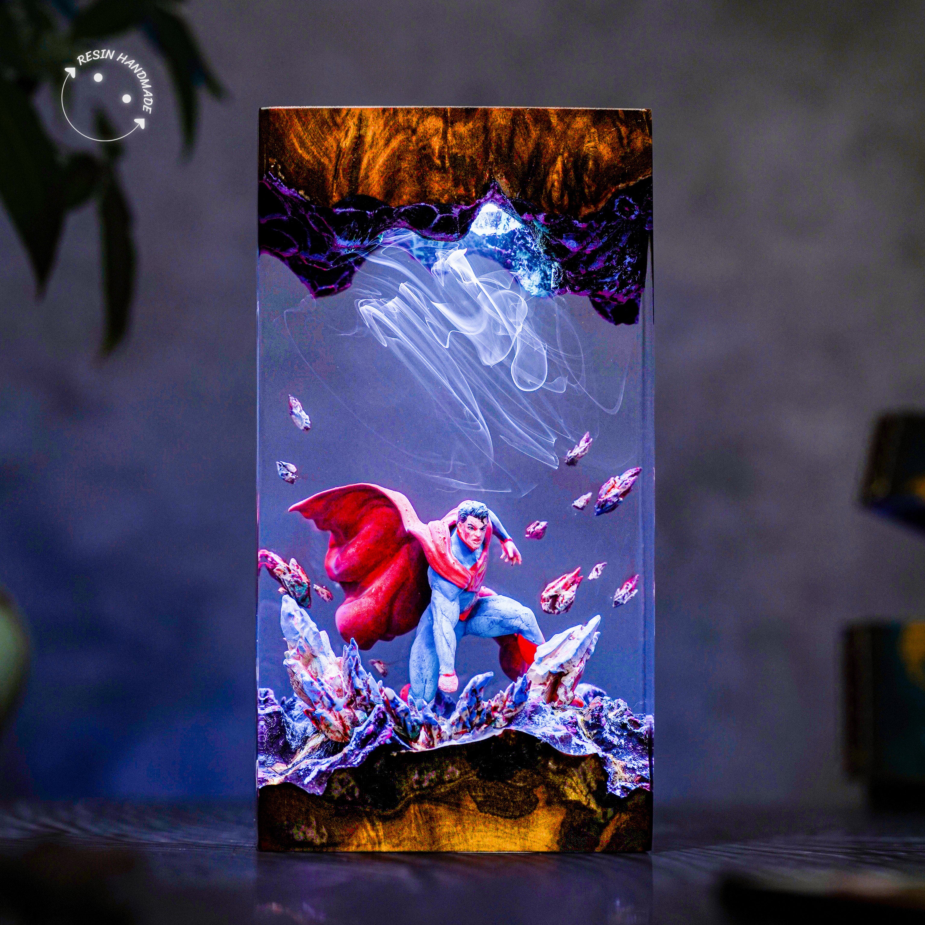 SUPERMAN V2 Resin Handmade Lamp