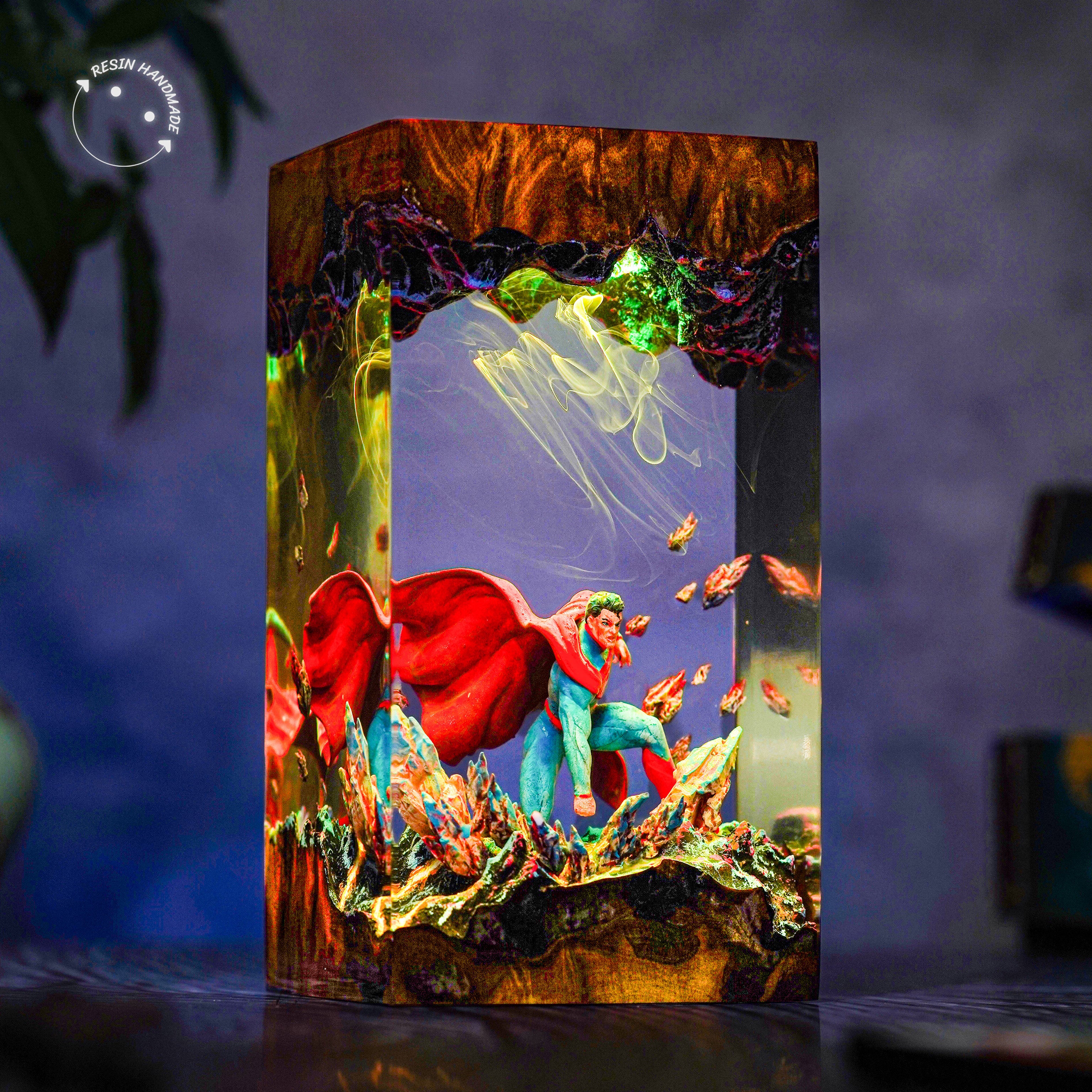 SUPERMAN V2 Resin Handmade Lamp