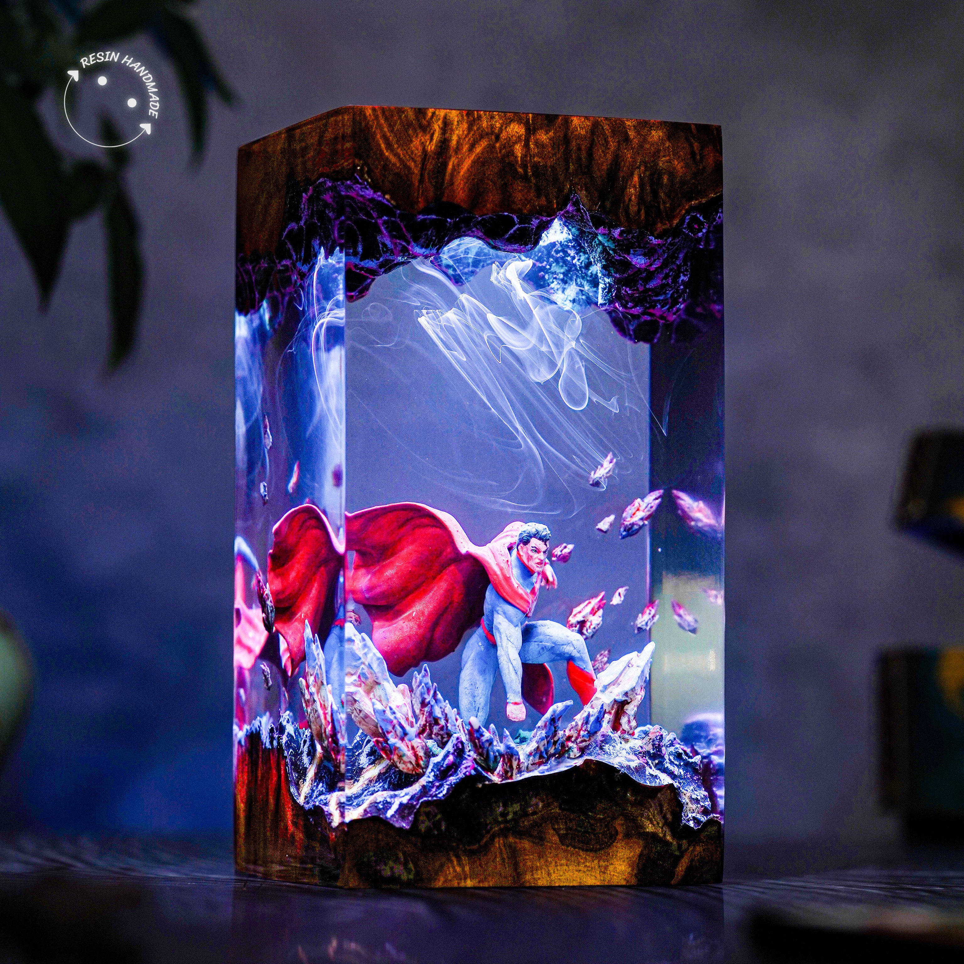 SUPERMAN V2 Resin Handmade Lamp