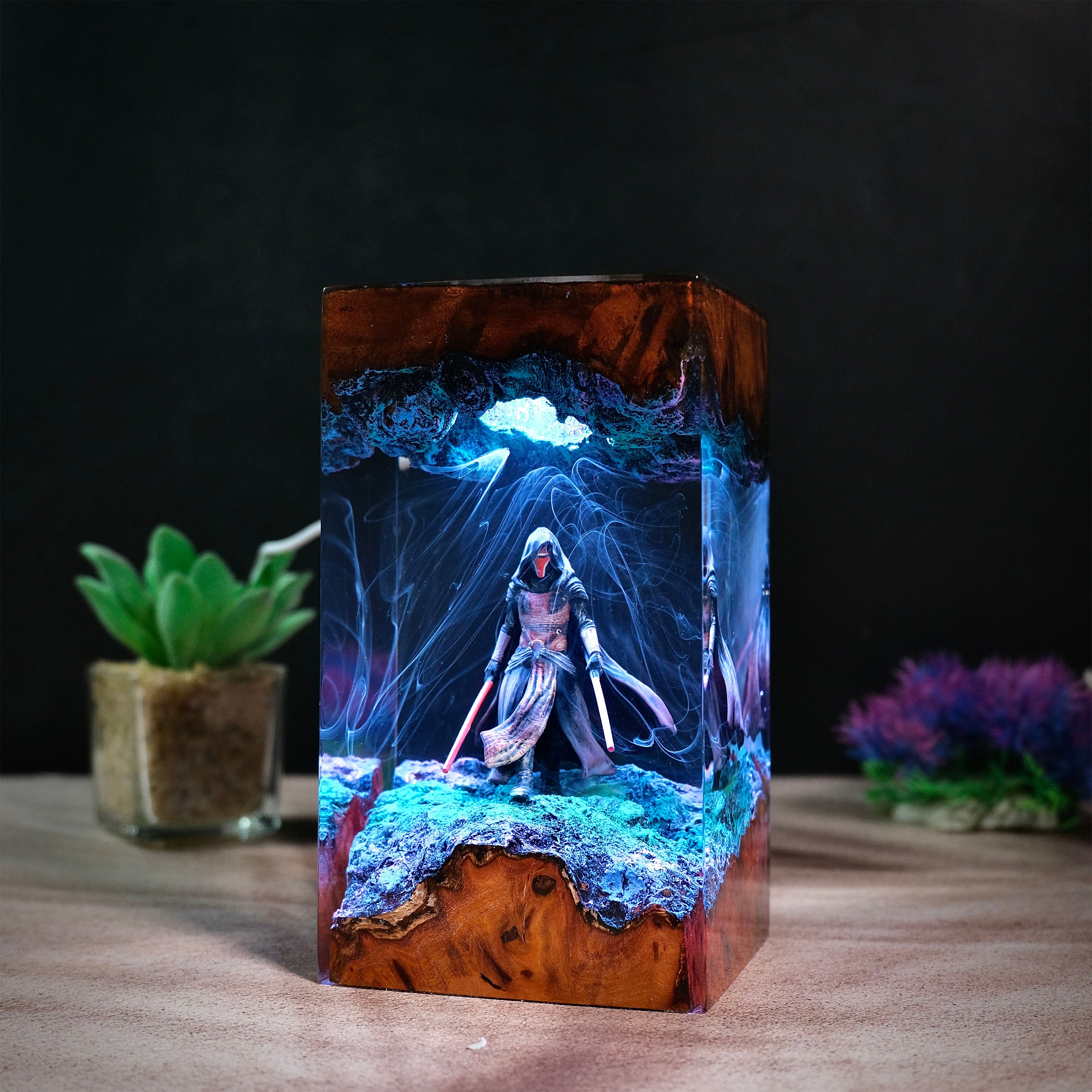 DARTH REVAN Star Wars Resin Handmade Lamp