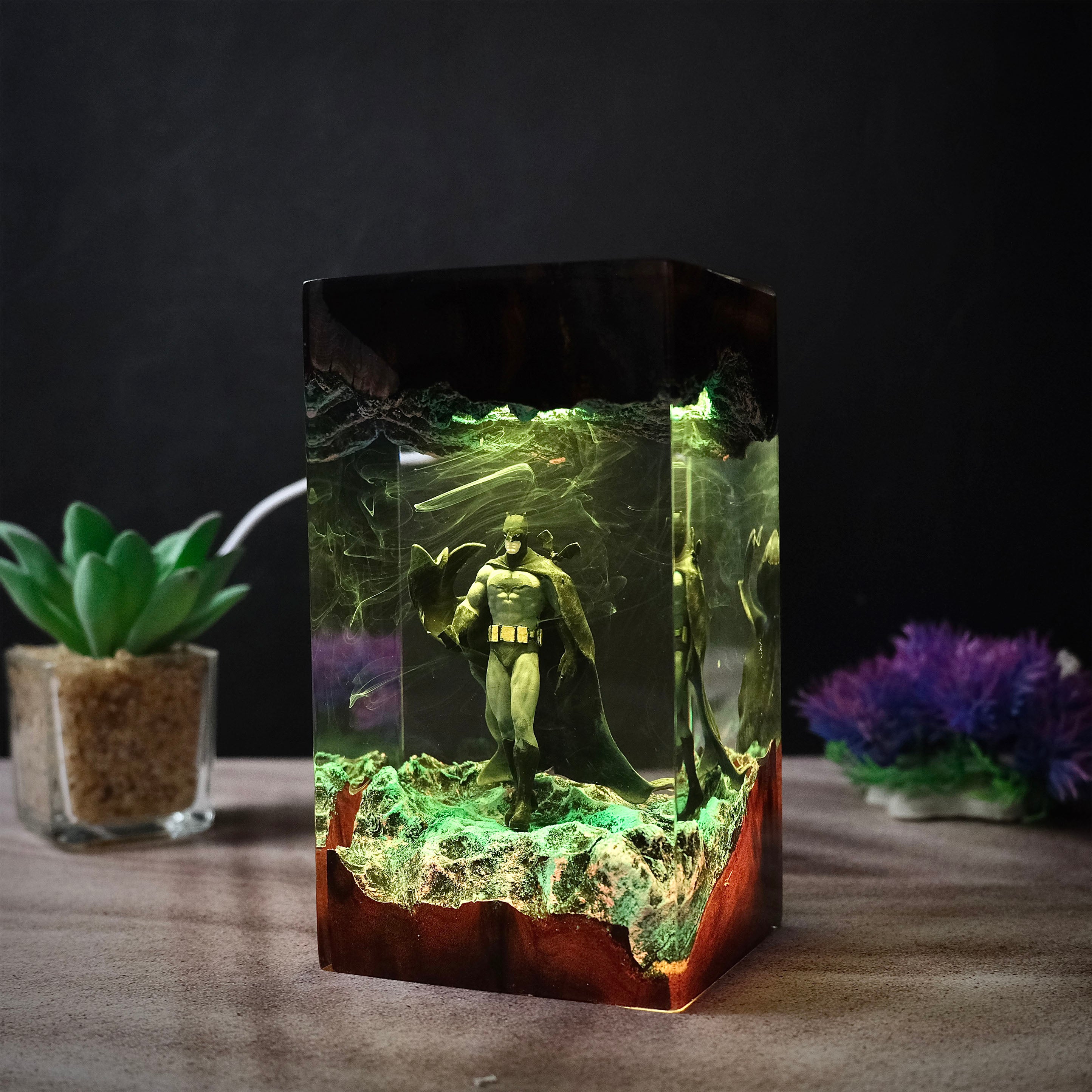 BATMAN Resin Handmade Lamp