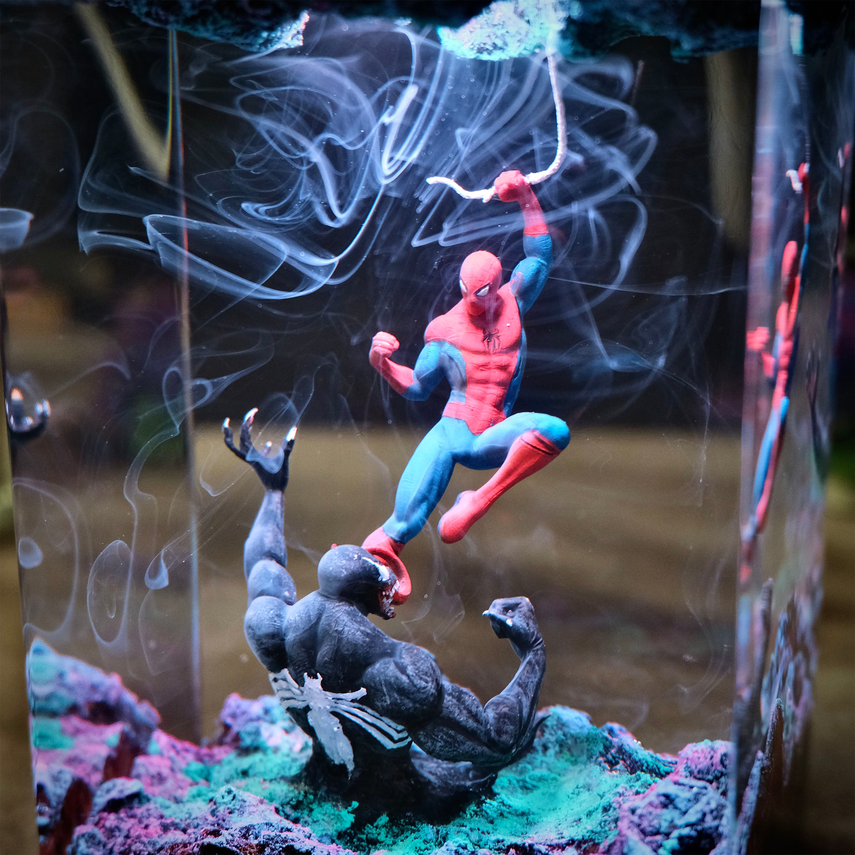 SPIDER-MAN Resin Handmade Lamp