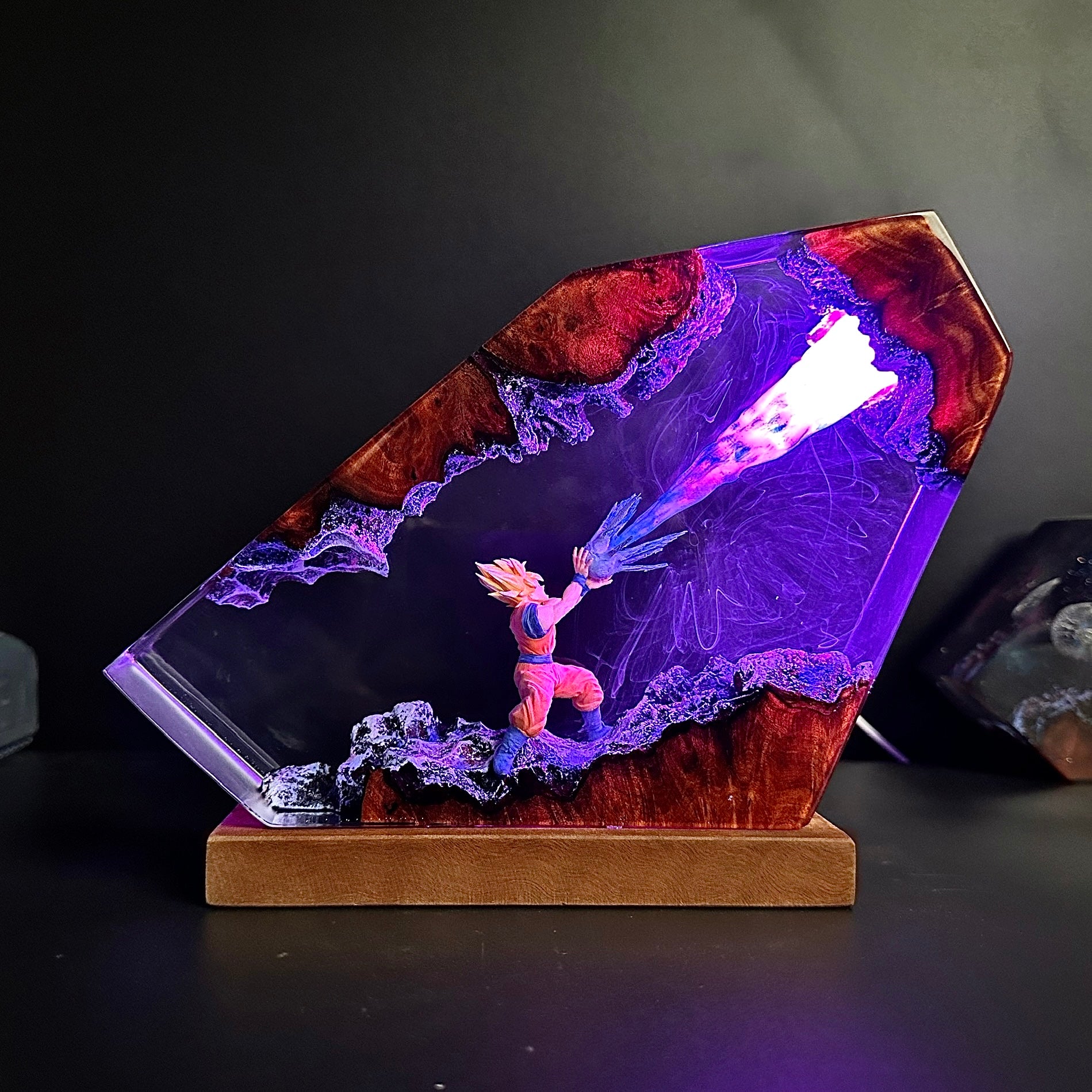 SONGOKU Dragon Ball Resin Handmade Lamp