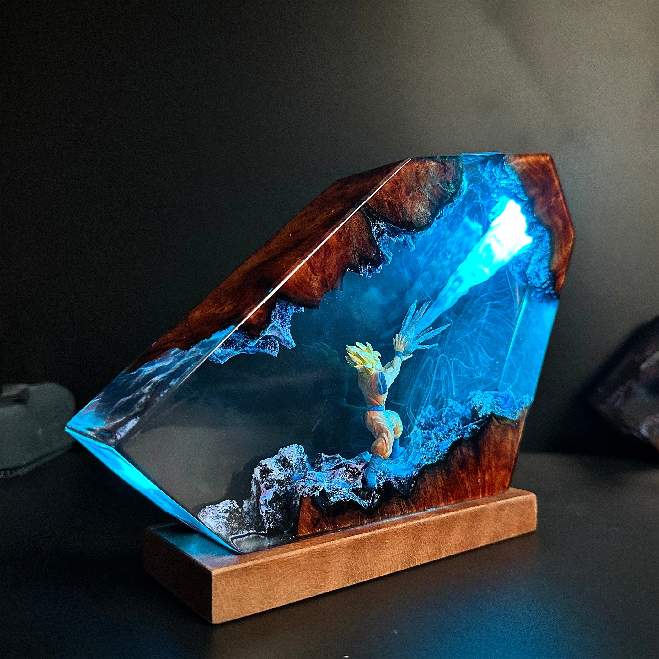 SONGOKU Dragon Ball Resin Handmade Lamp