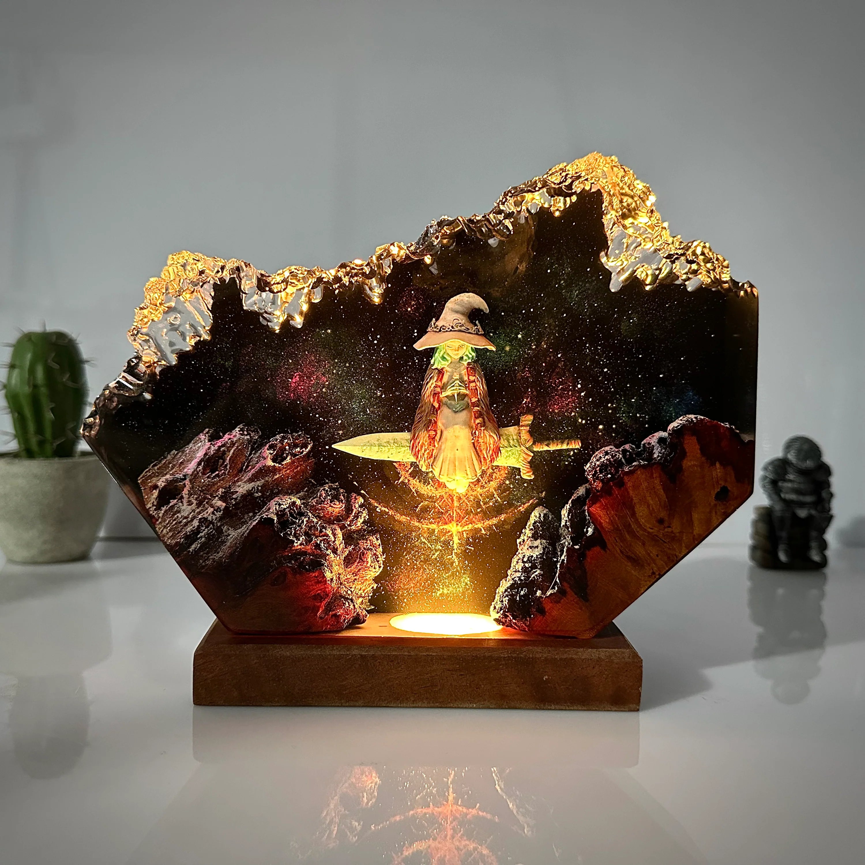 RANNI Elden Ring Resin Handmade Lamp