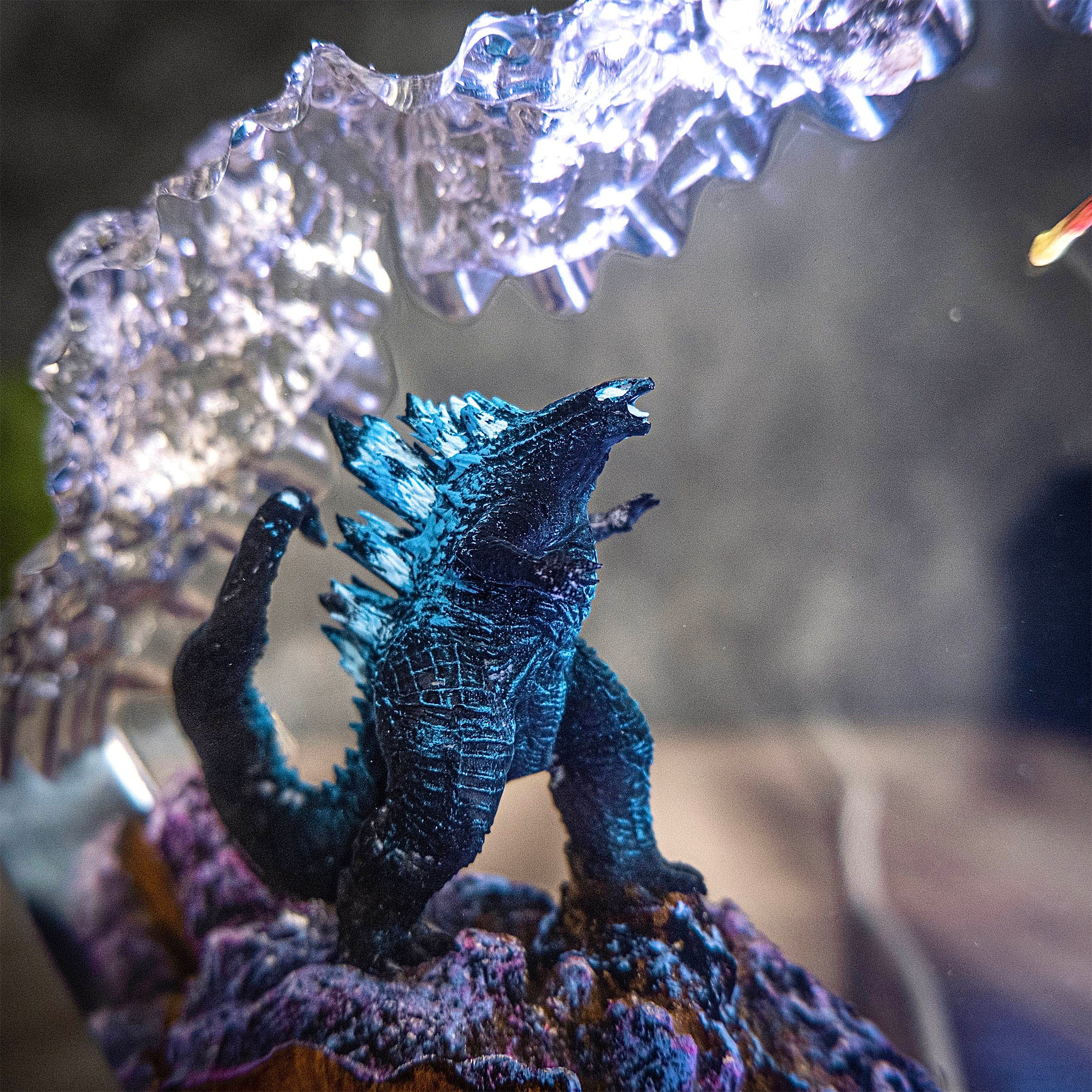 Kong x Godzilla Fighting Resin Handmade Lamp