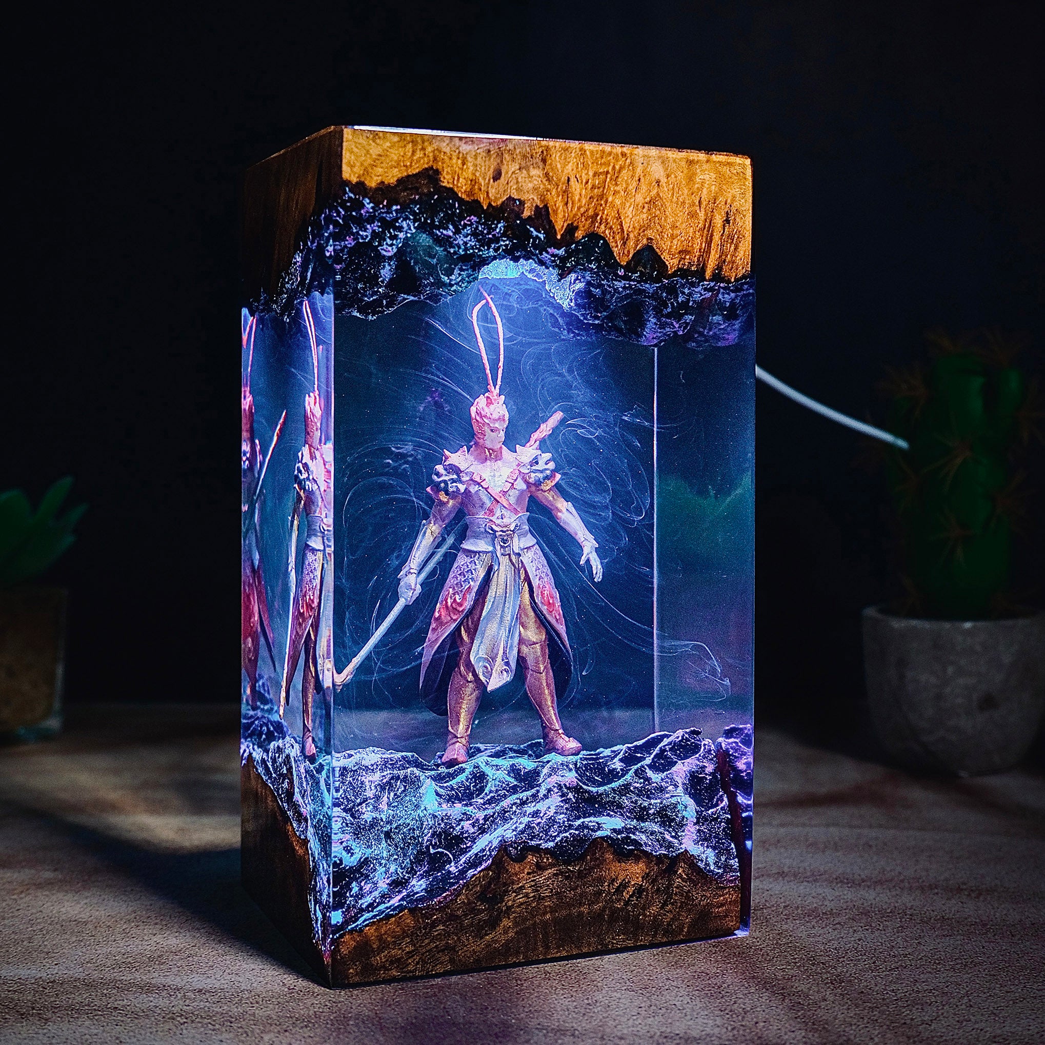 Black Myth Wukong V4 Resin Handmade Lamp