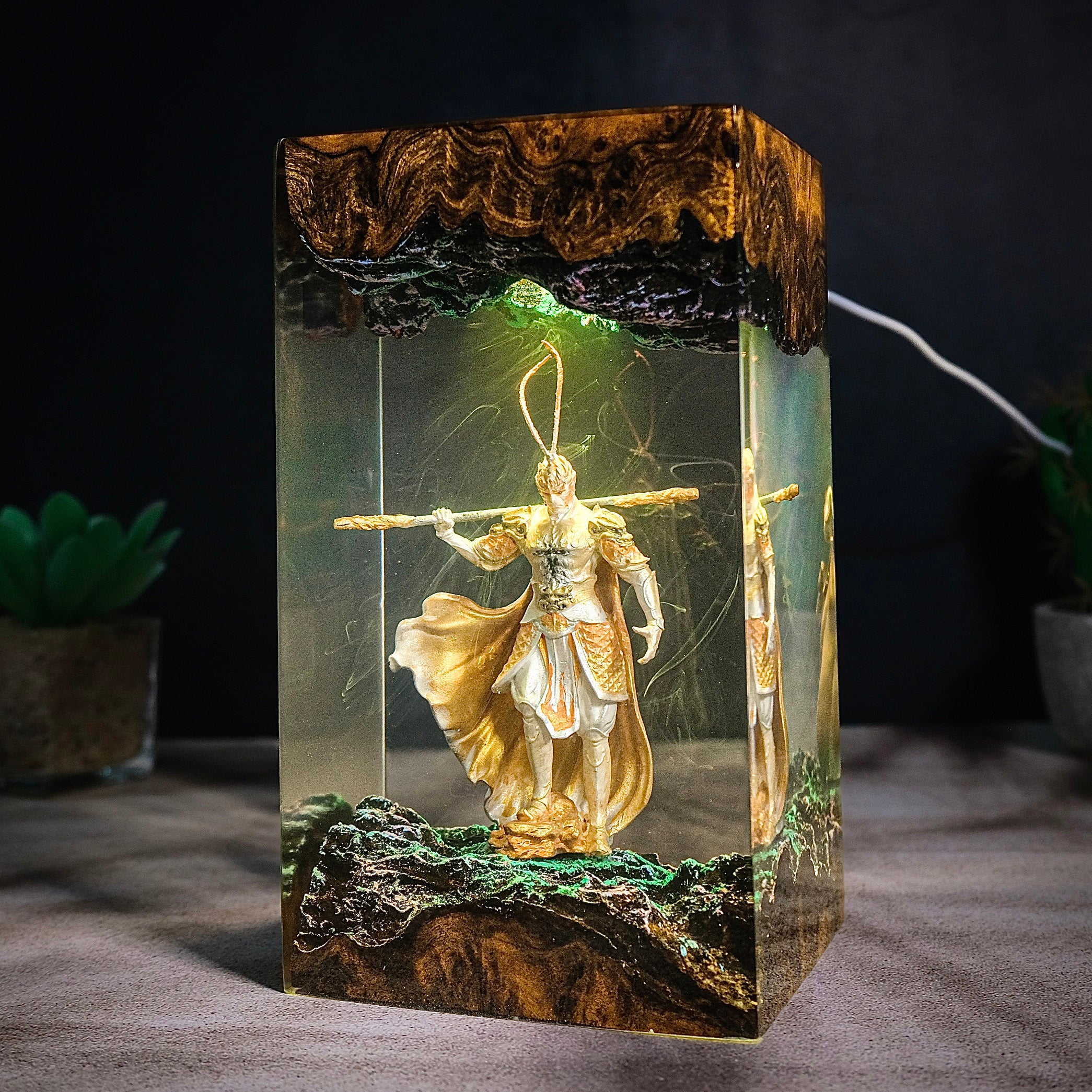 Black Myth Wukong V3 Resin Handmade Lamp