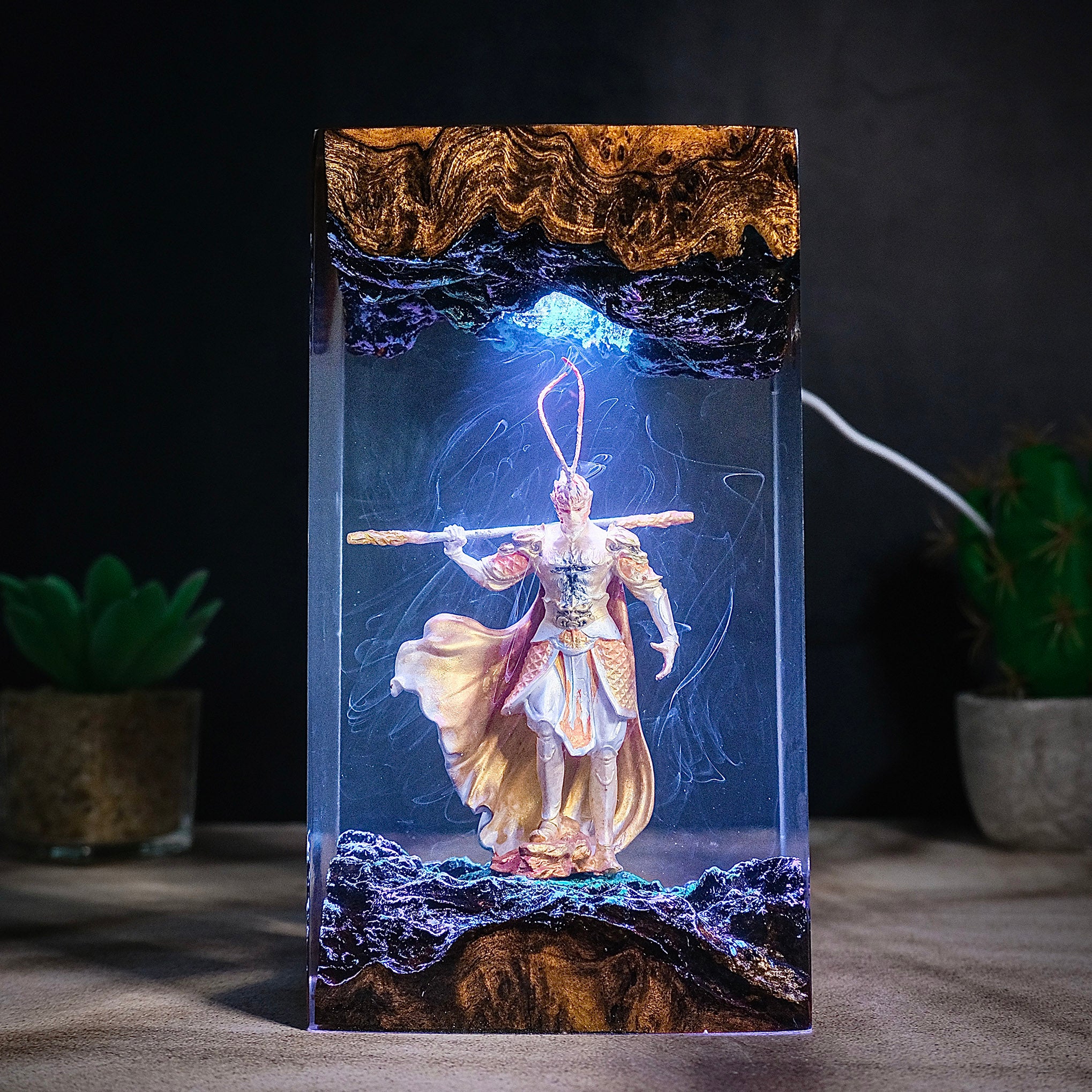 Black Myth Wukong V3 Resin Handmade Lamp