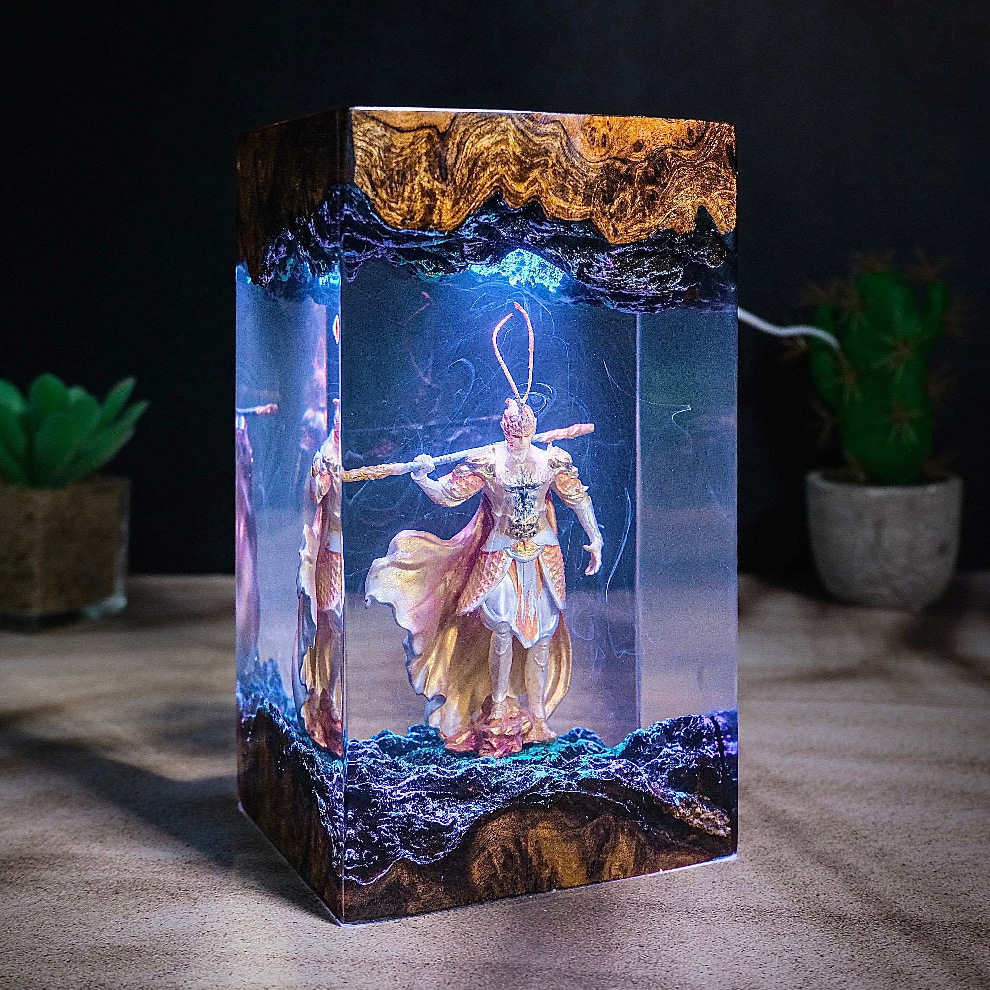 Black Myth Wukong V3 Resin Handmade Lamp