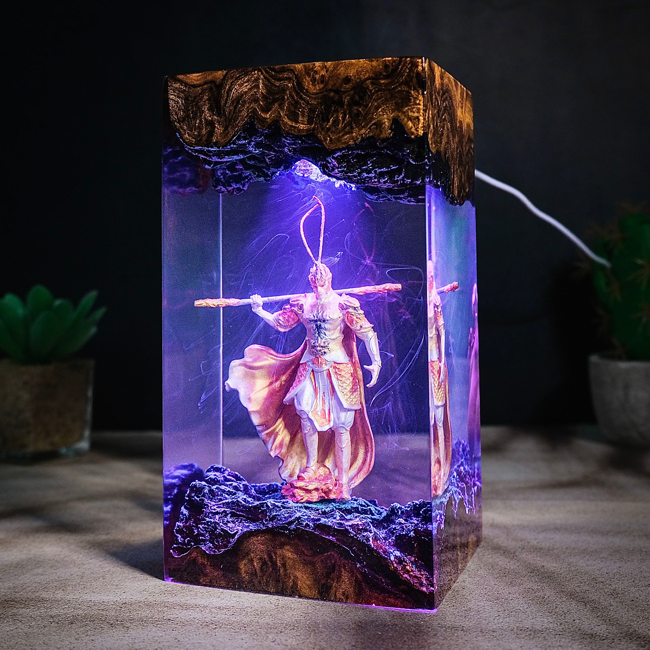 Black Myth Wukong V3 Resin Handmade Lamp