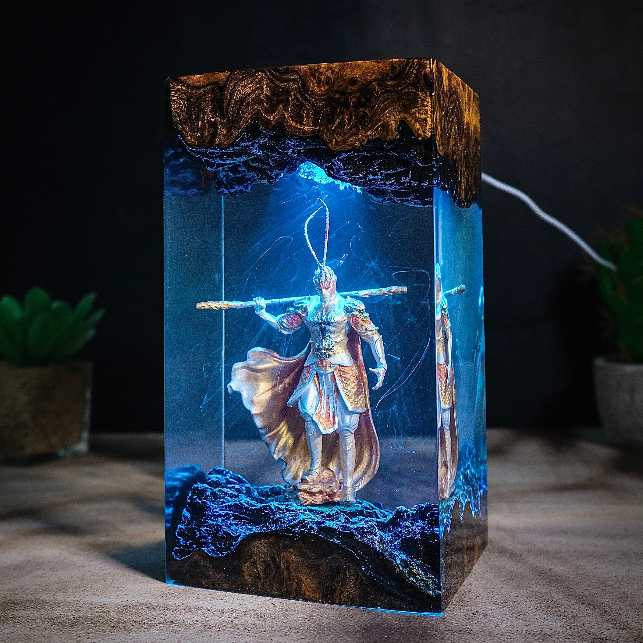 Black Myth Wukong V3 Resin Handmade Lamp