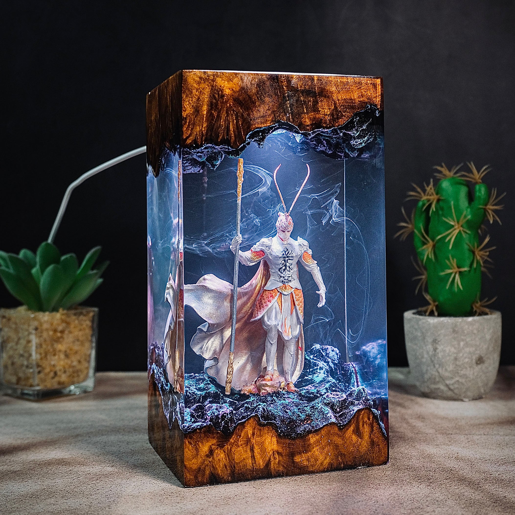 Black Myth Wukong V2 Resin Handmade Lamp