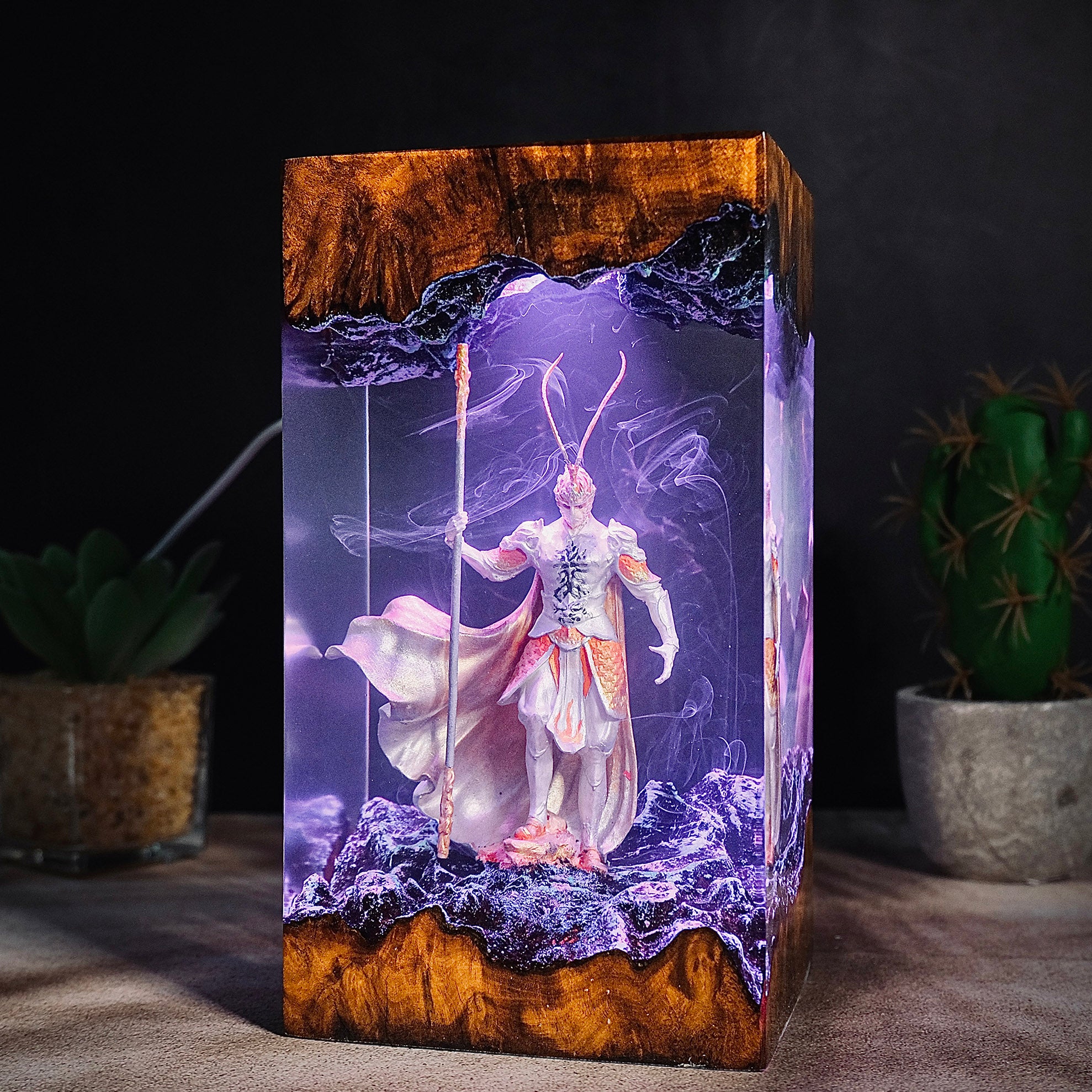 Black Myth Wukong V2 Resin Handmade Lamp