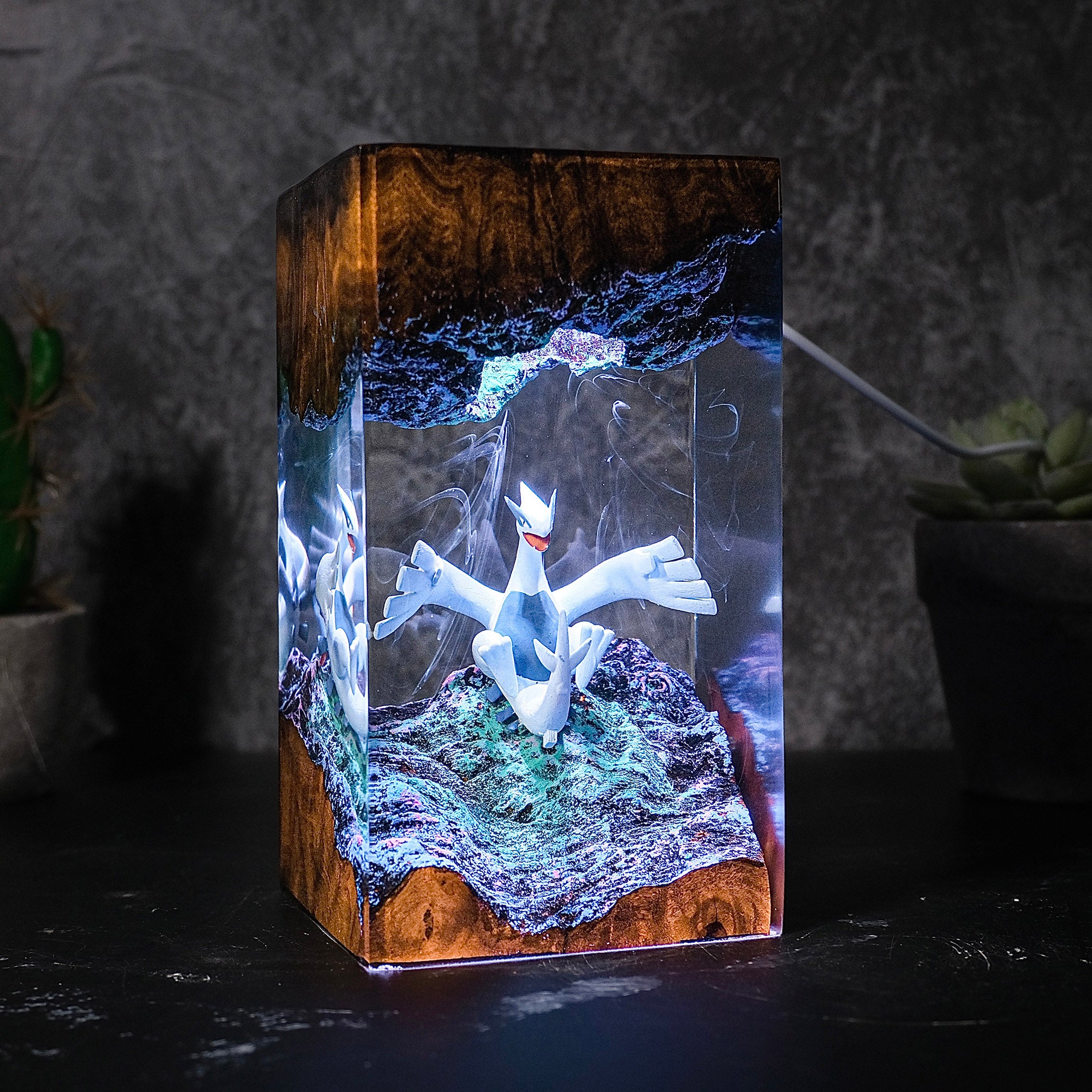 LUGIA Pokemon Resin Handmade Lamp