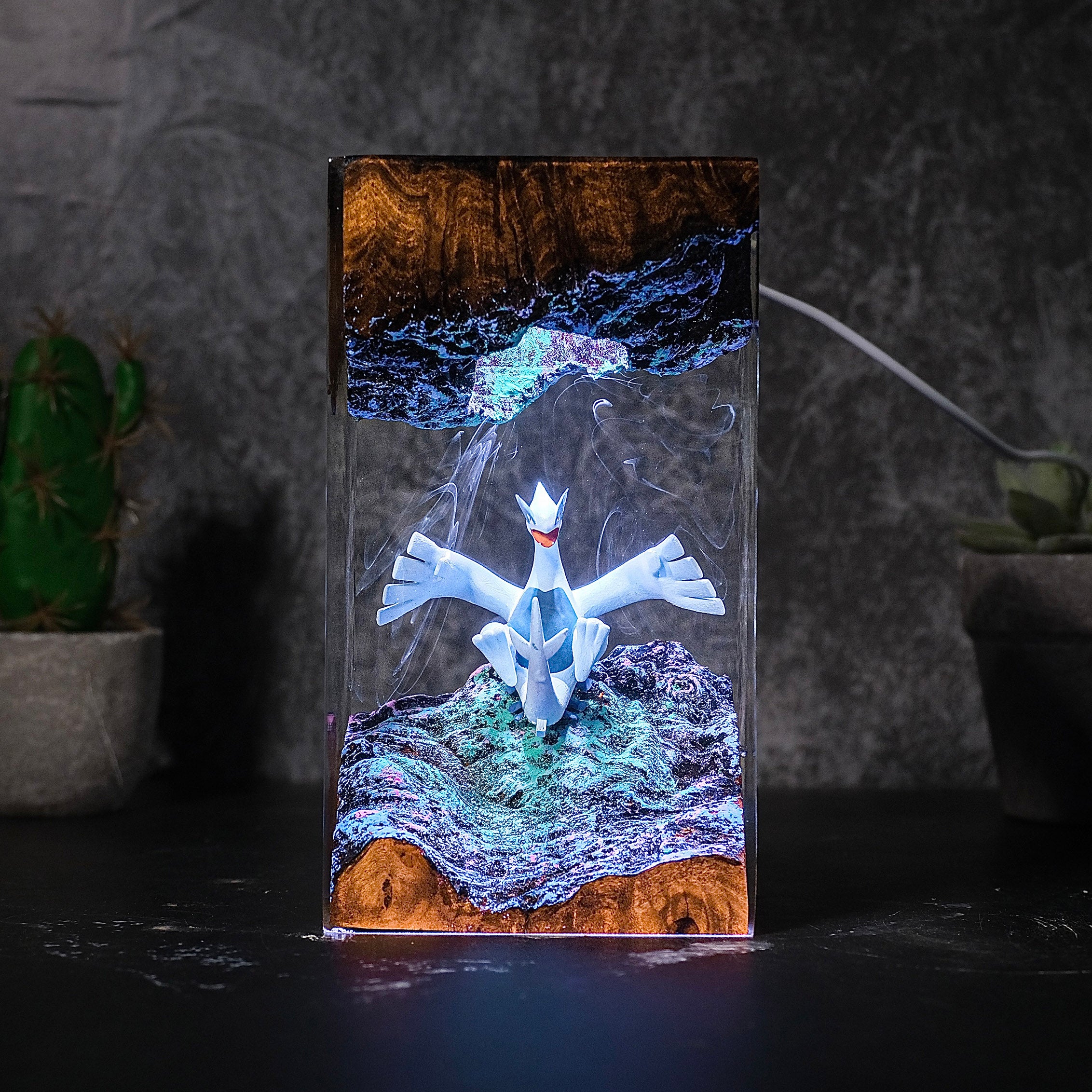 LUGIA Pokemon Resin Handmade Lamp