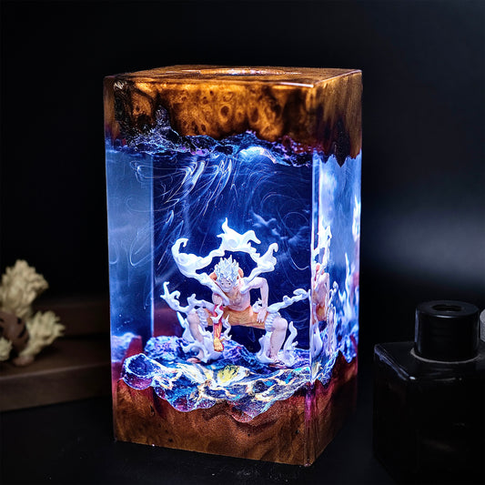 LUFFY One Piece Resin Handmade Lamp