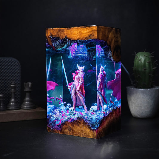 MALENIA Elden Ring V2 Resin Handmade Lamp