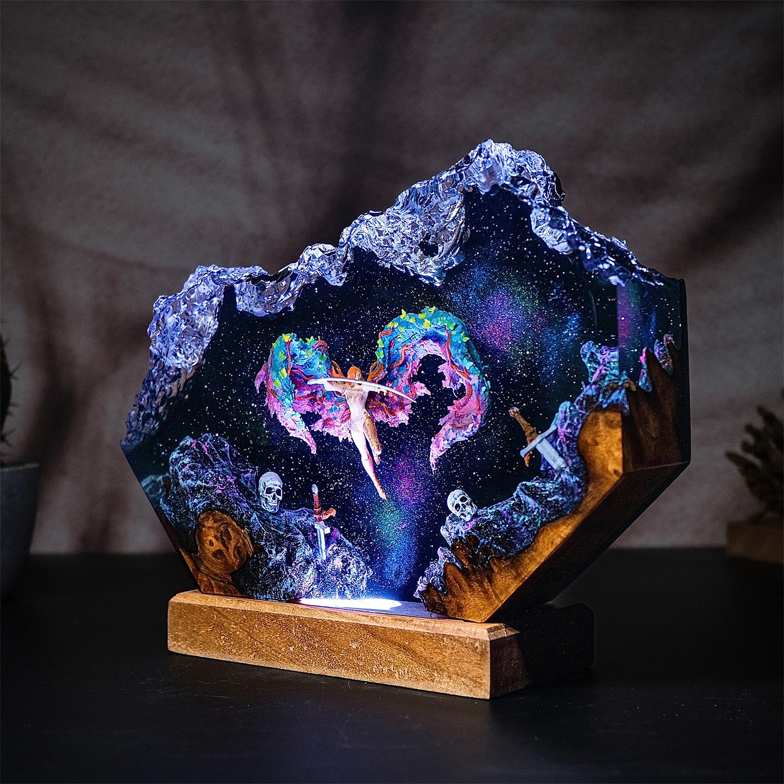 MALENIA Elden Ring Resin Handmade Lamp