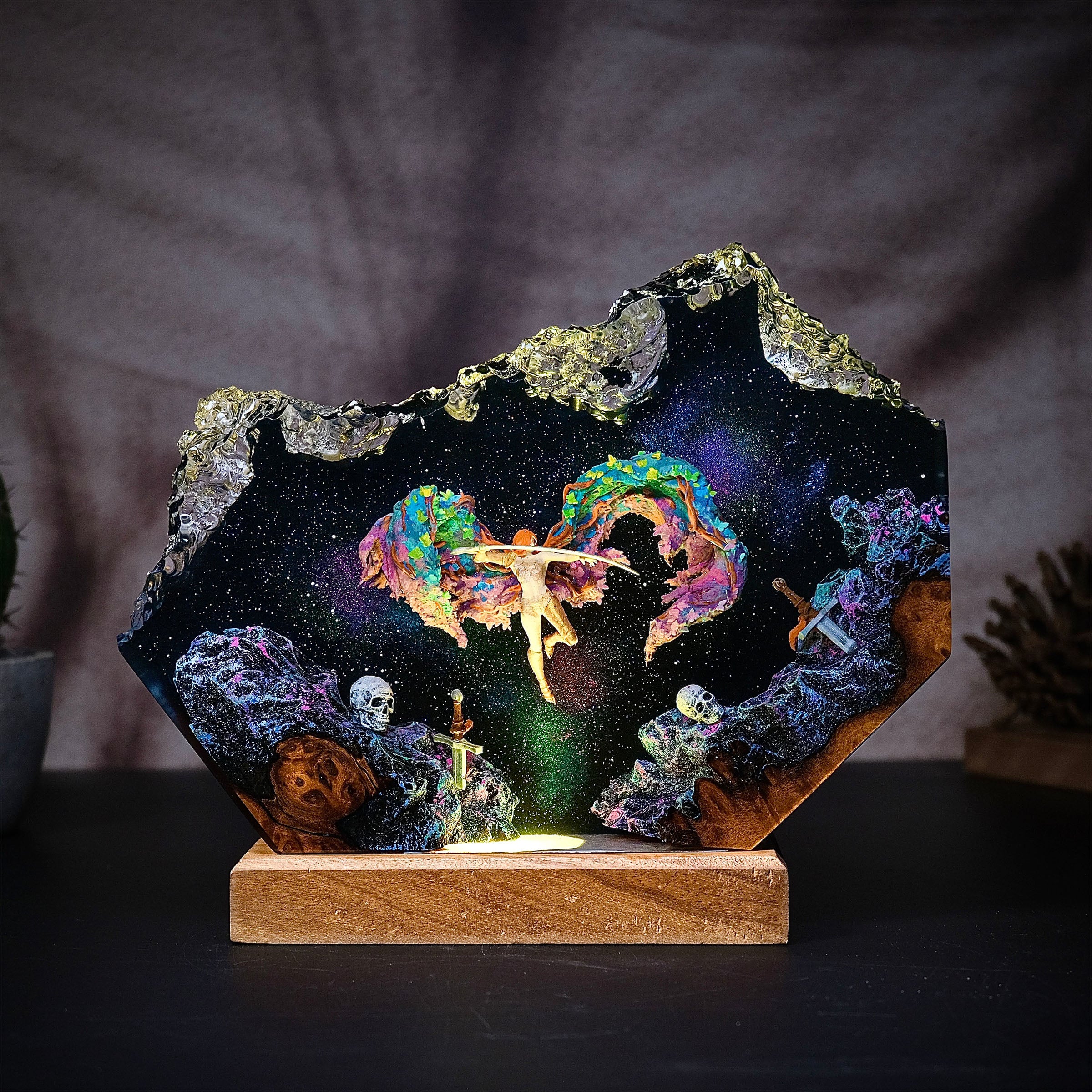 MALENIA Elden Ring Resin Handmade Lamp