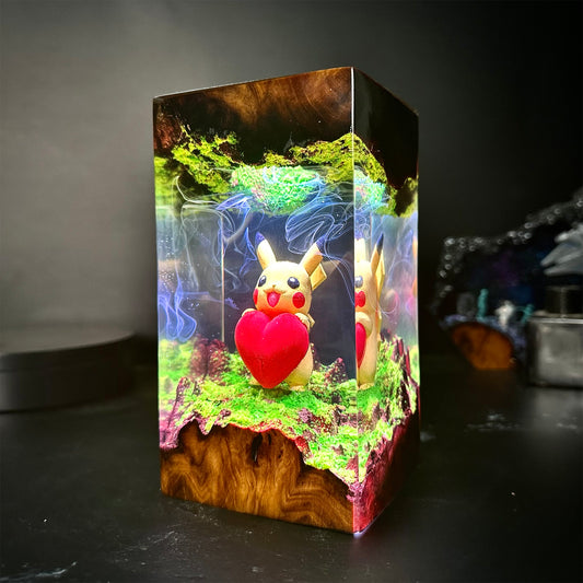 PIKACHU Pokemon Resin Handmade Lamp