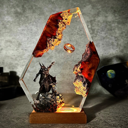 SAURON V2 The Lord of the Rings Resin Handmade Lamp