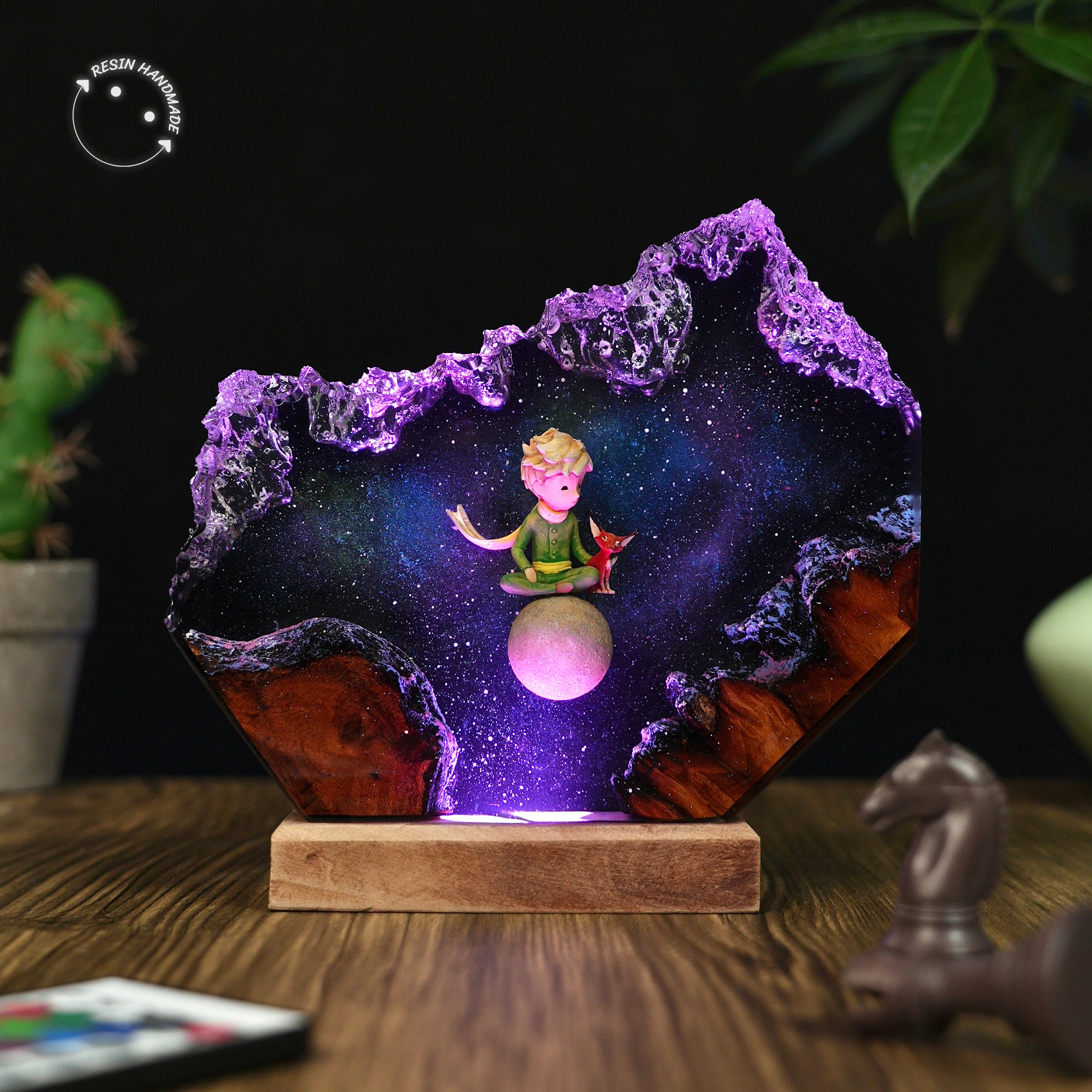 The Little Prince Resin Handmade Lamp