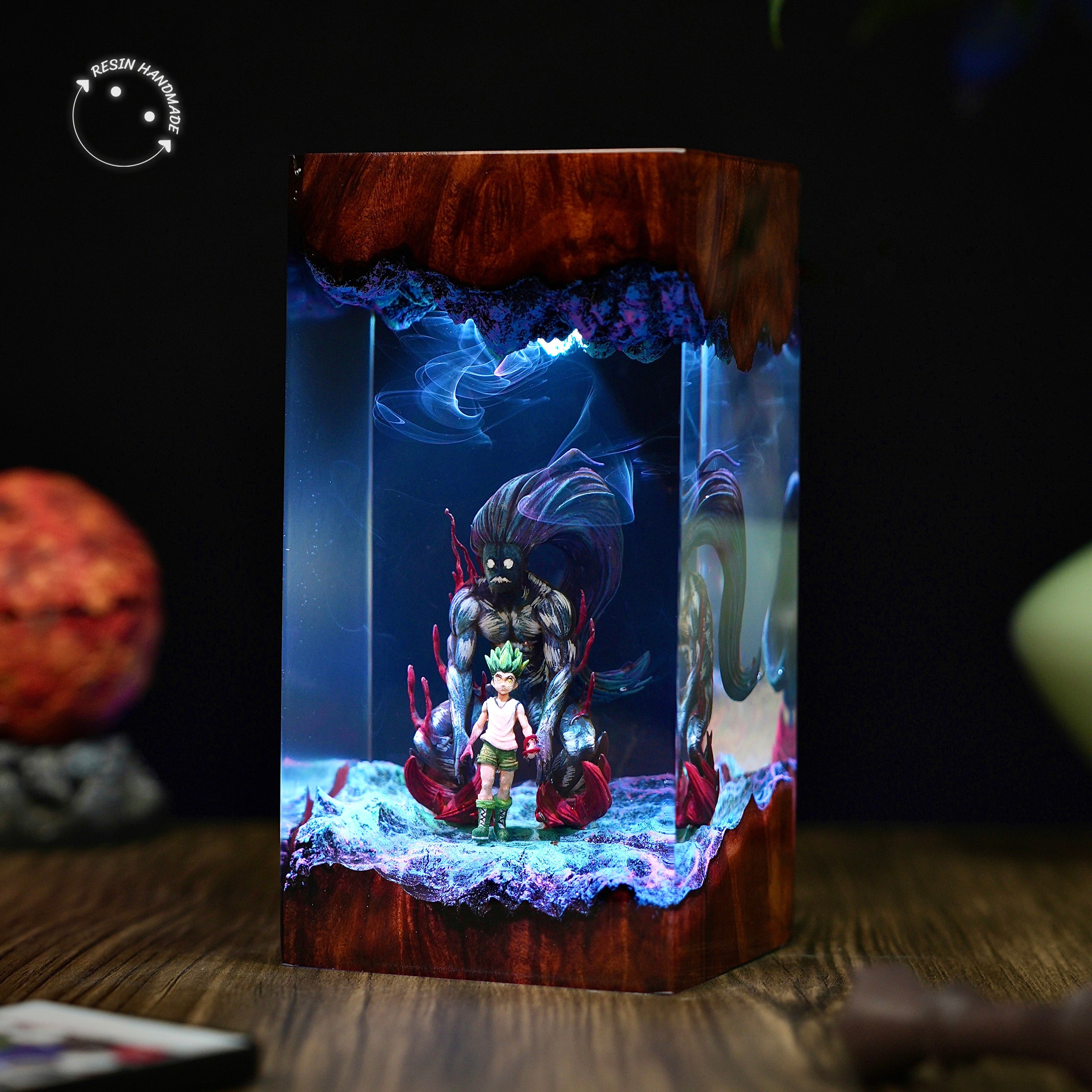 GON Hunter x Hunter Resin Handmade Lamp