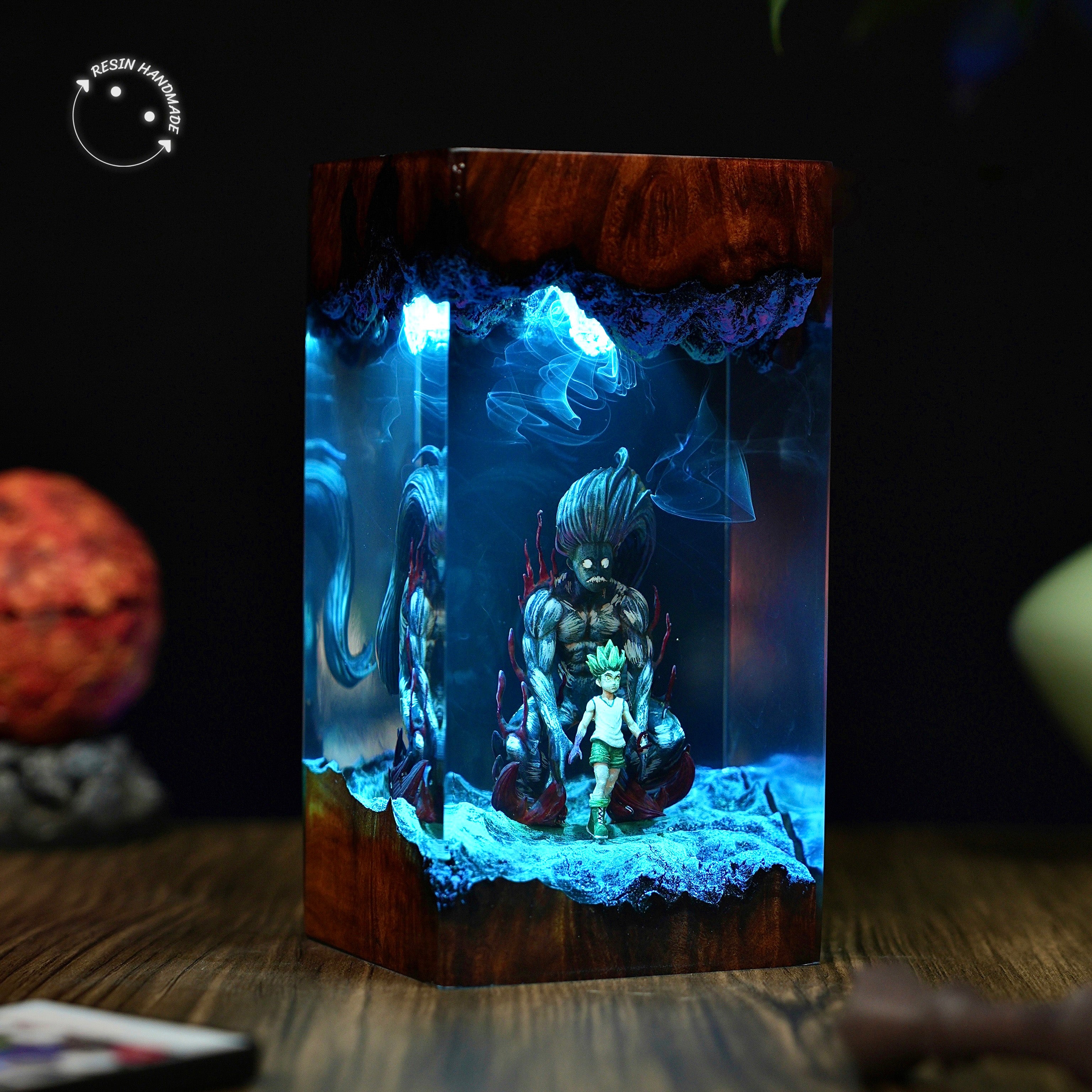 GON Hunter x Hunter Resin Handmade Lamp