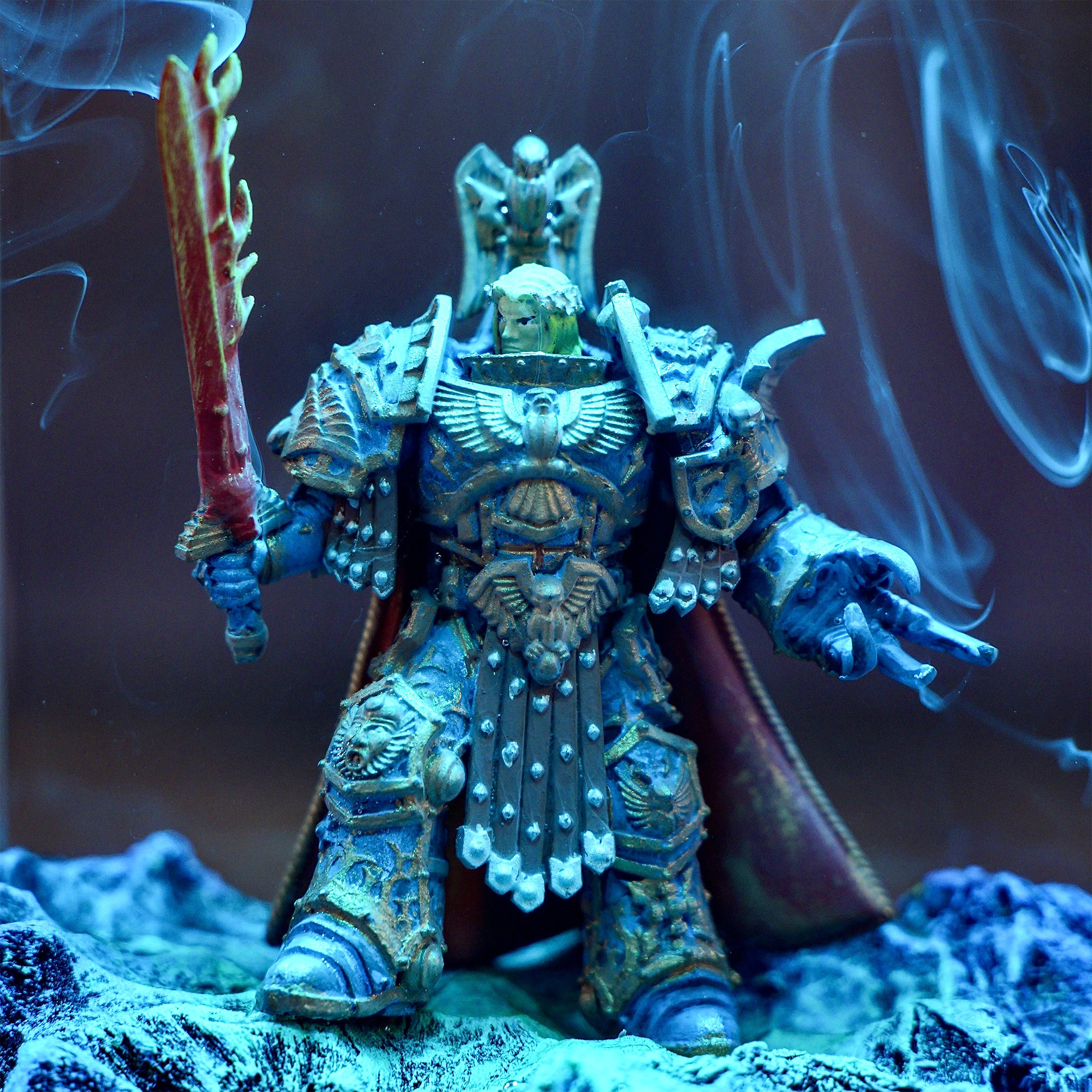 Guilliman Primarch - Warhammer Resin Handmade Lamp