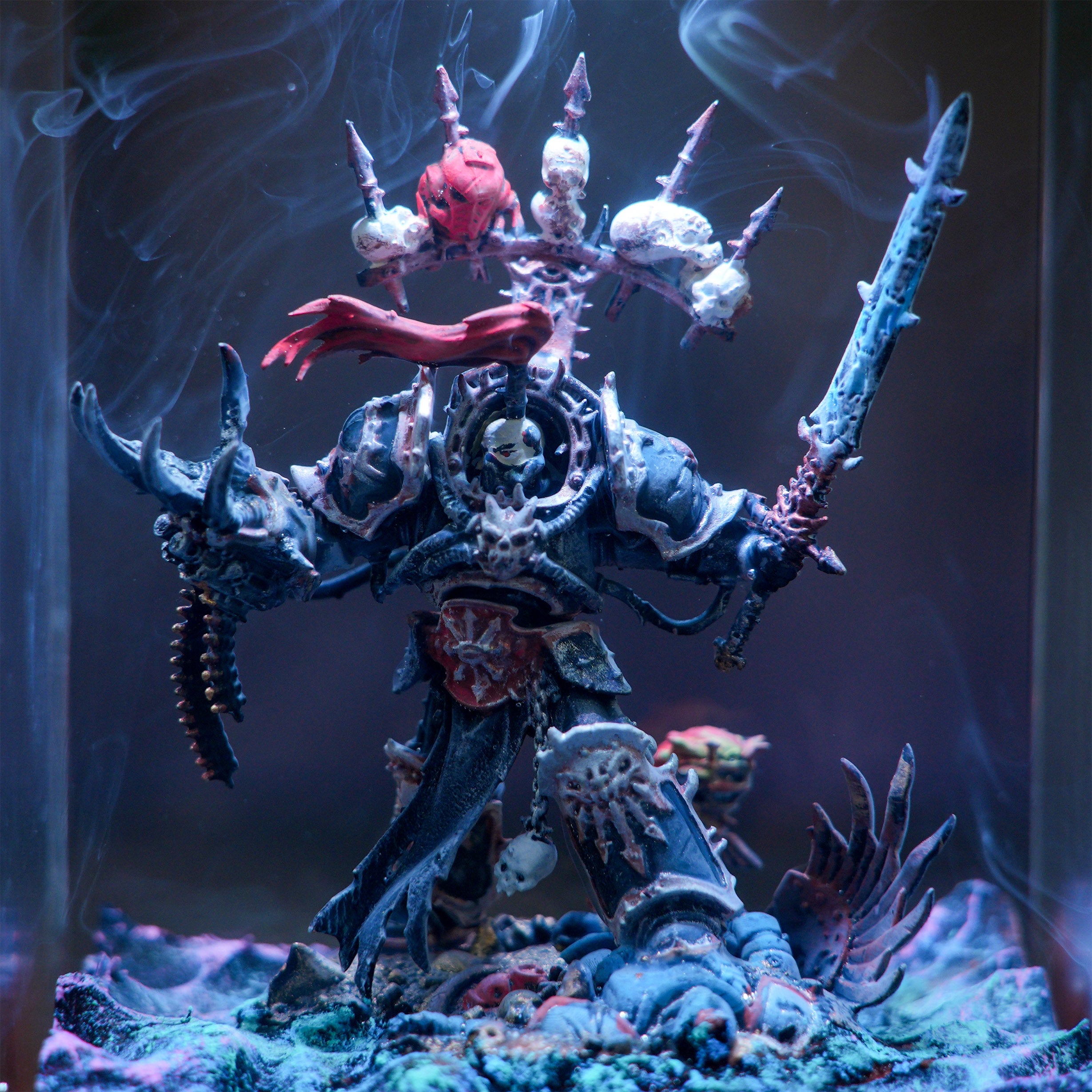 Abaddon Warhammer  Resin Handmade Lamp