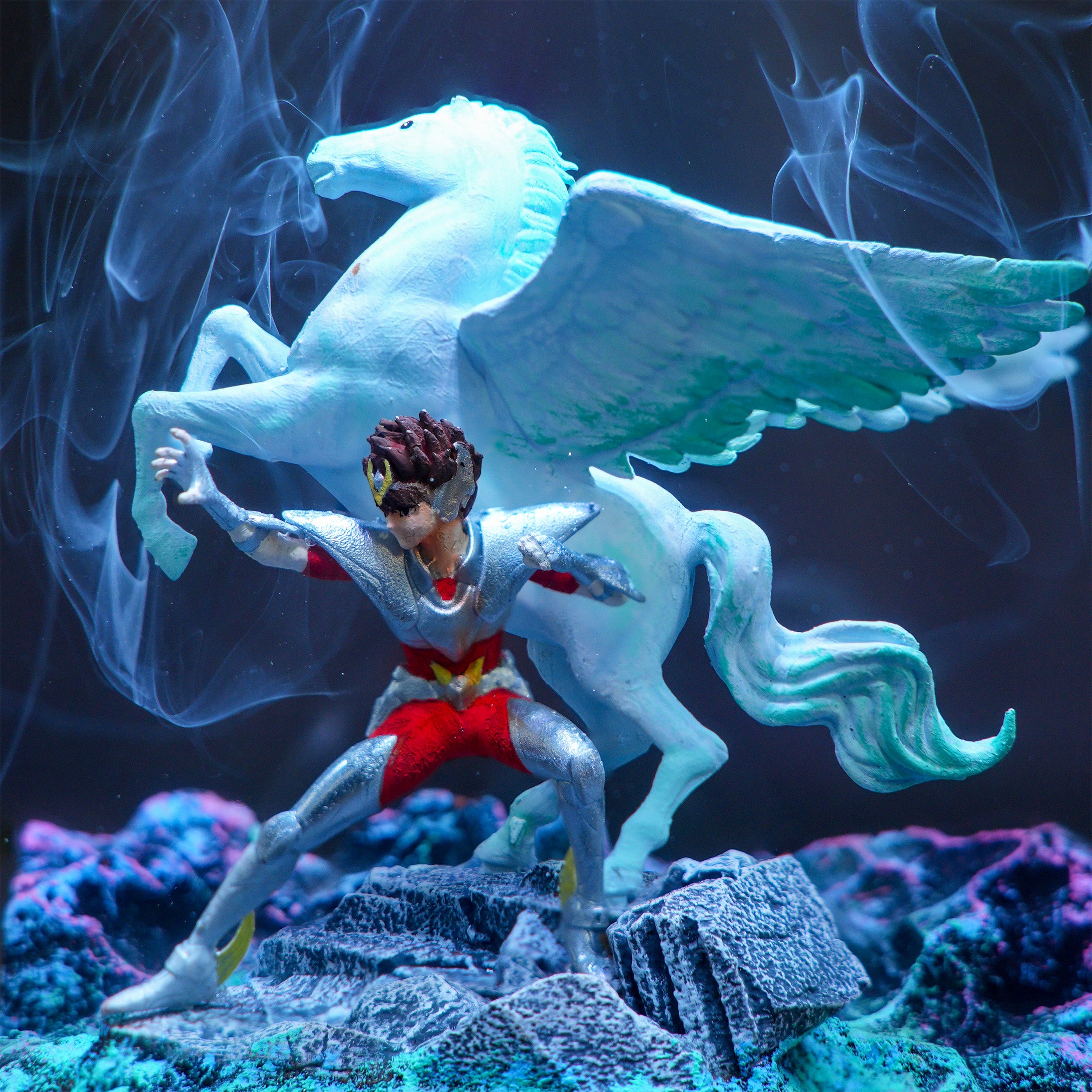 Saint Seiya Resin Handmade Lamp