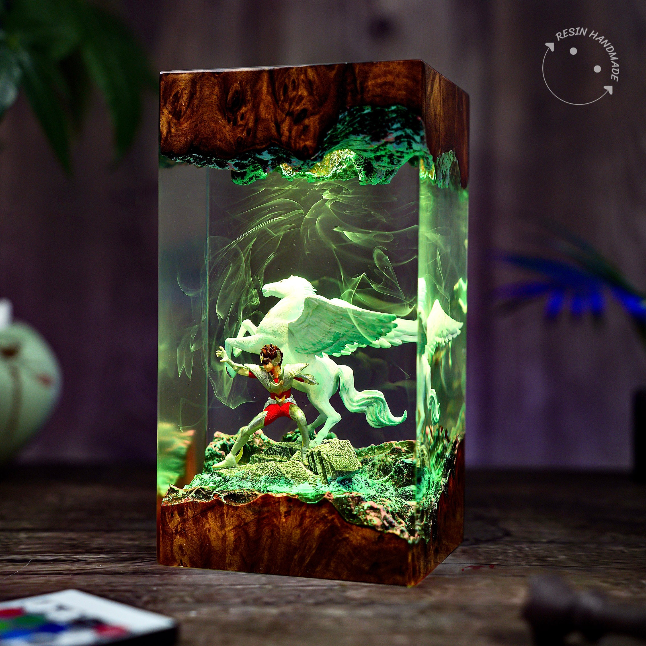Saint Seiya Resin Handmade Lamp