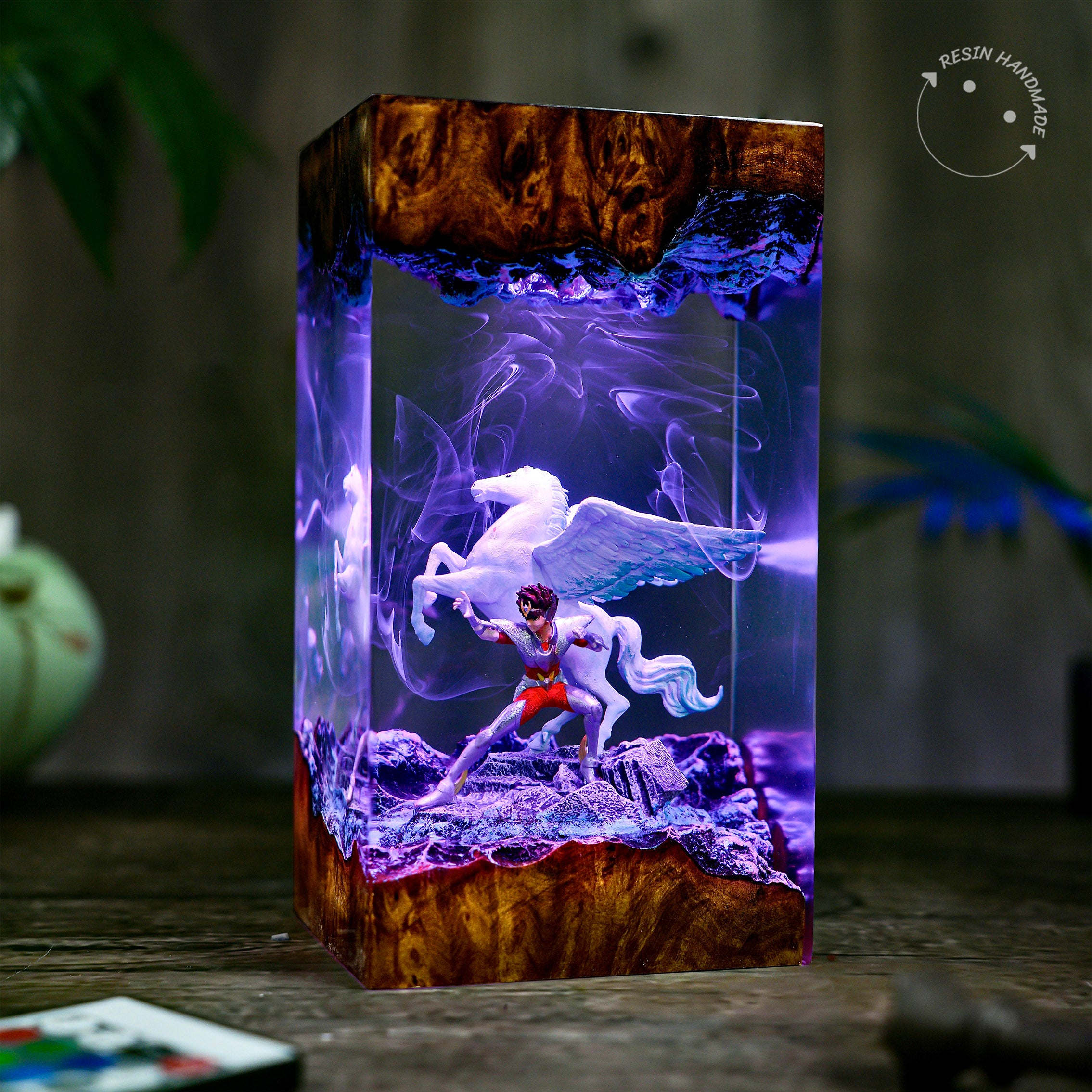 Saint Seiya Resin Handmade Lamp