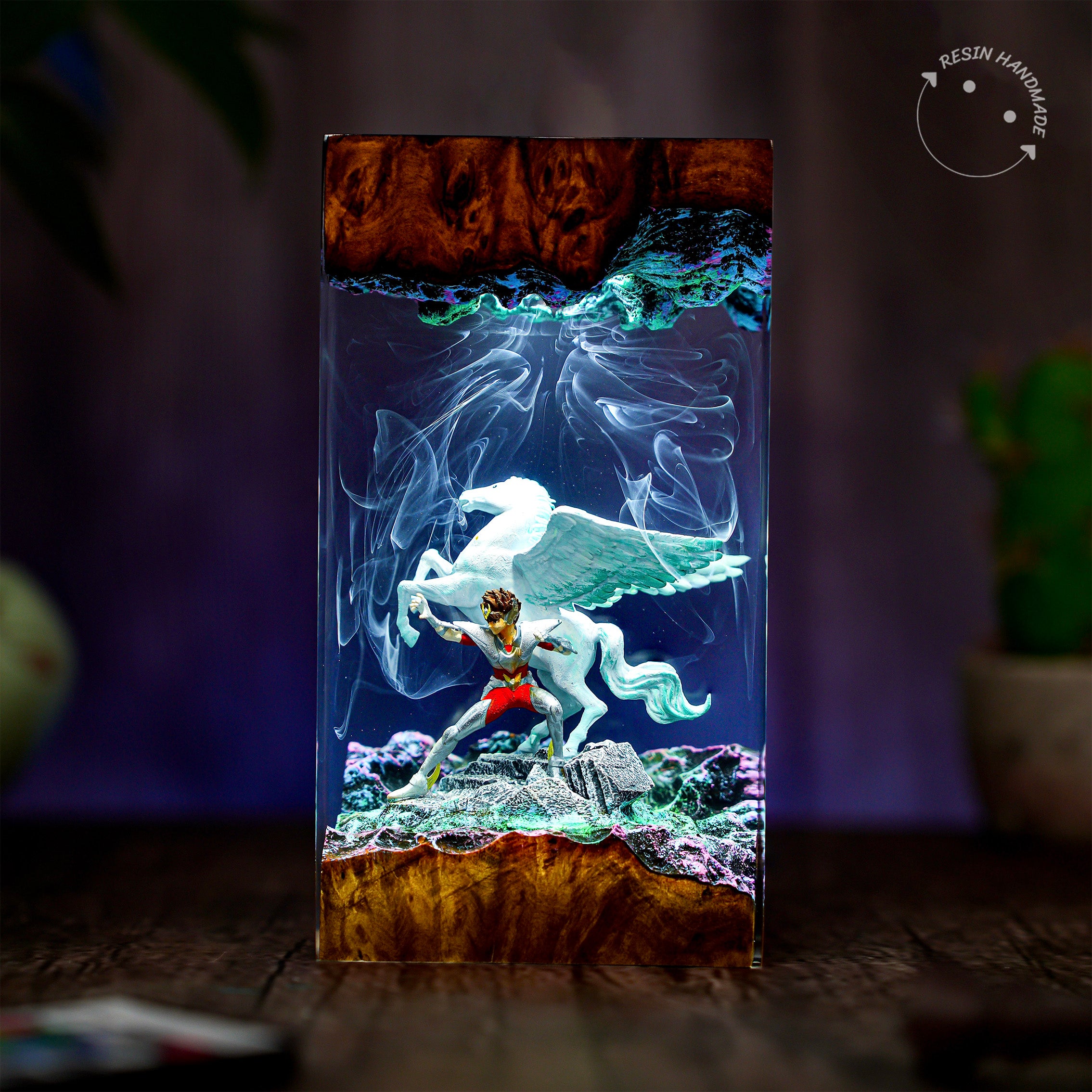 Saint Seiya Resin Handmade Lamp