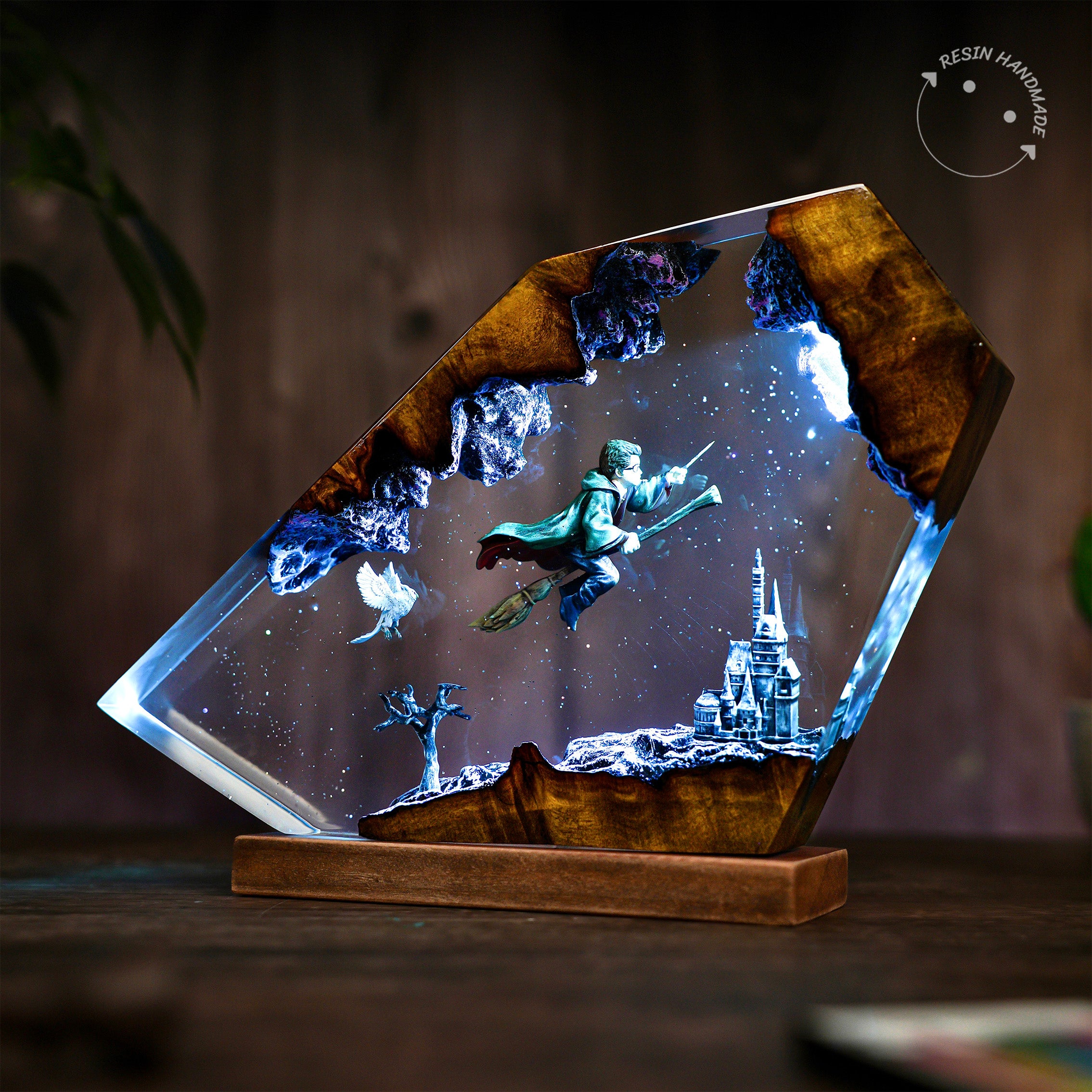Harry Potter Resin Handmade Lamp