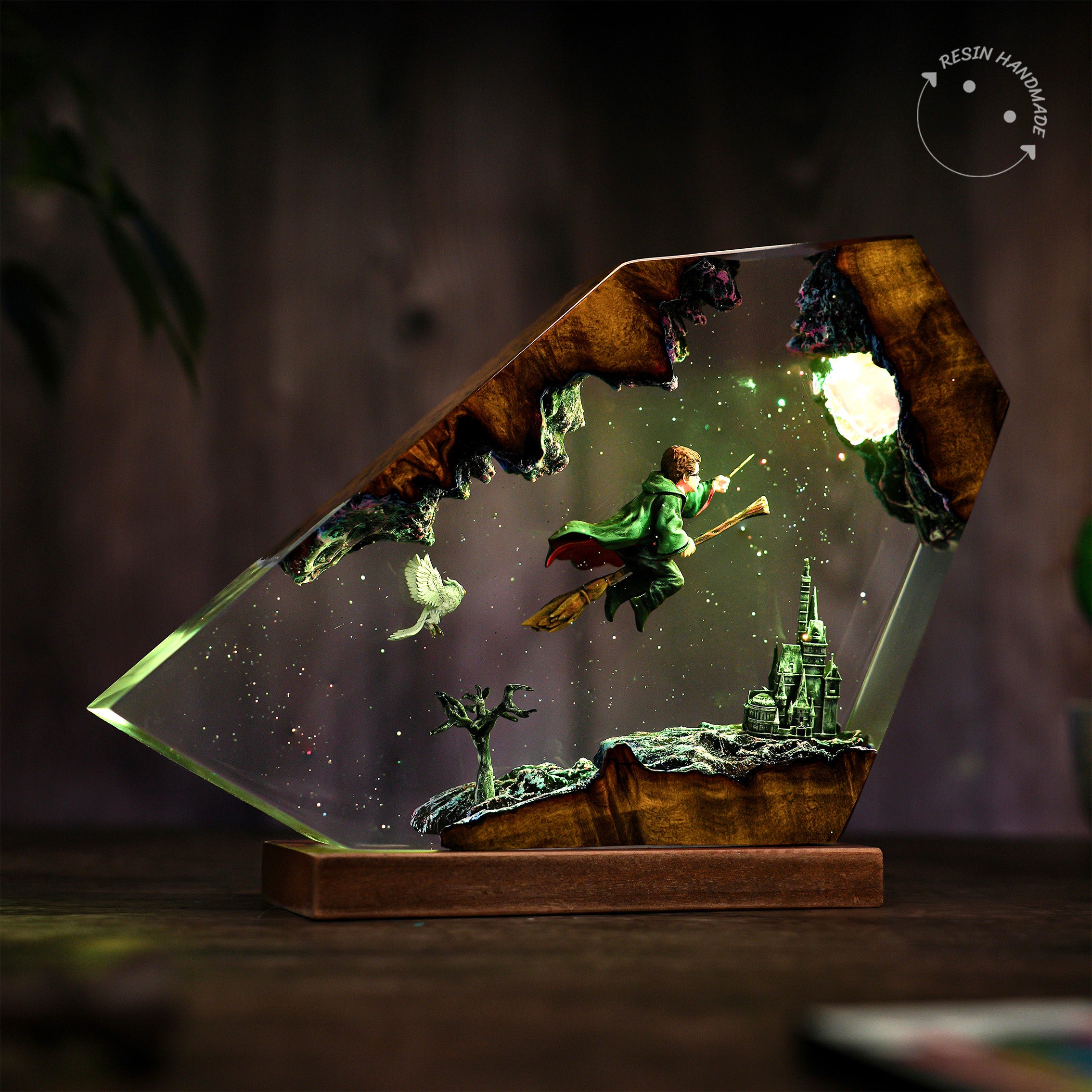 Harry Potter Resin Handmade Lamp