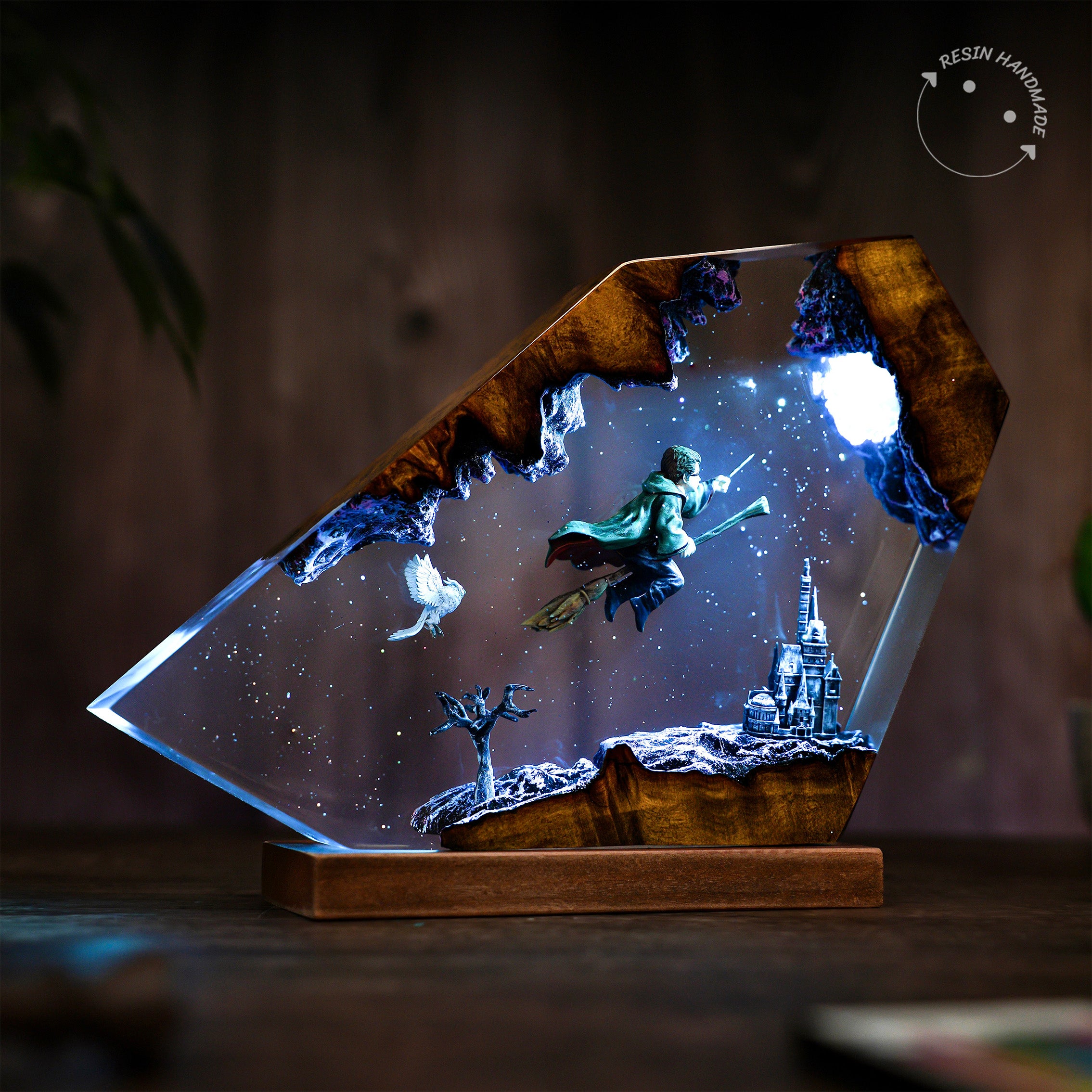 Harry Potter Resin Handmade Lamp