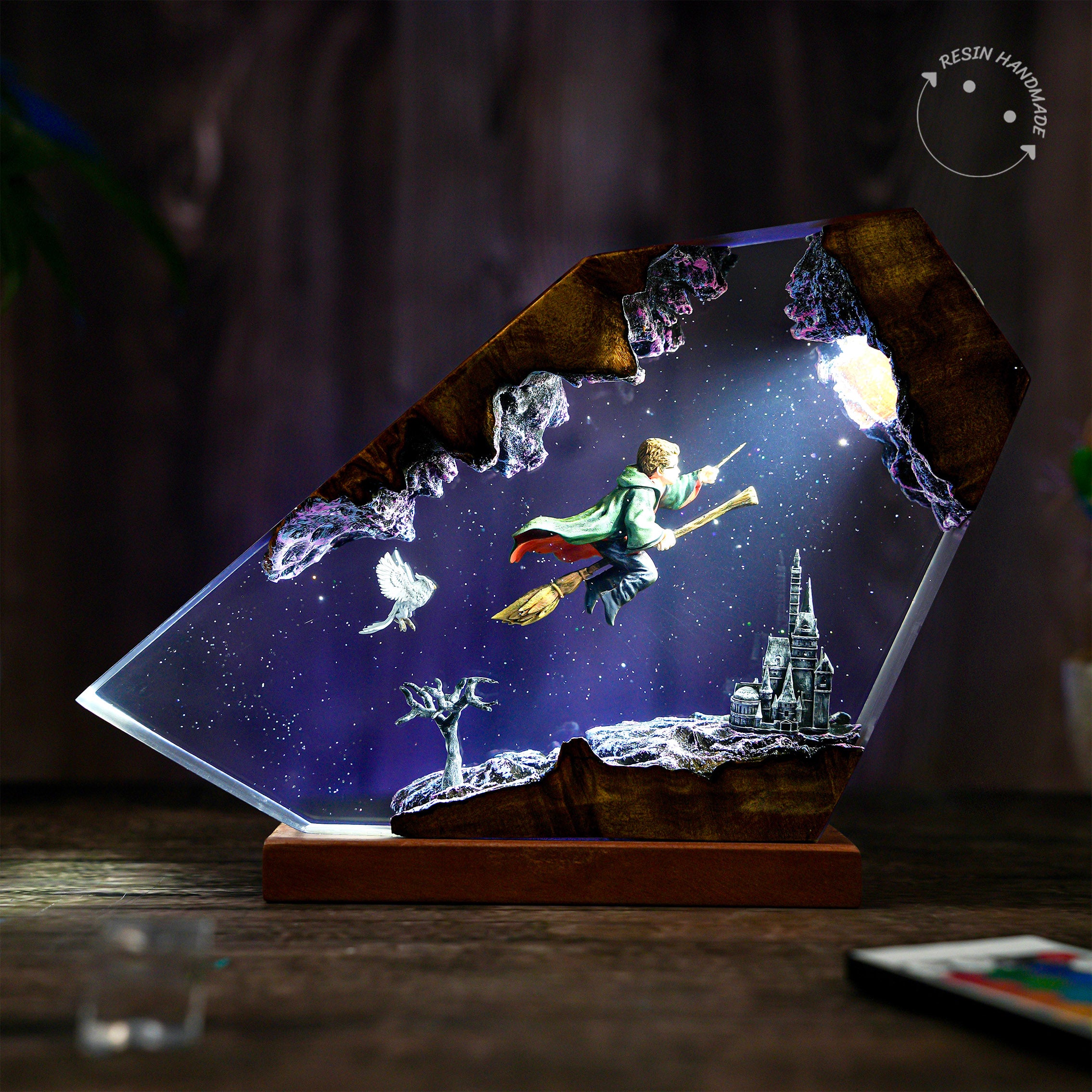 Harry Potter Resin Handmade Lamp