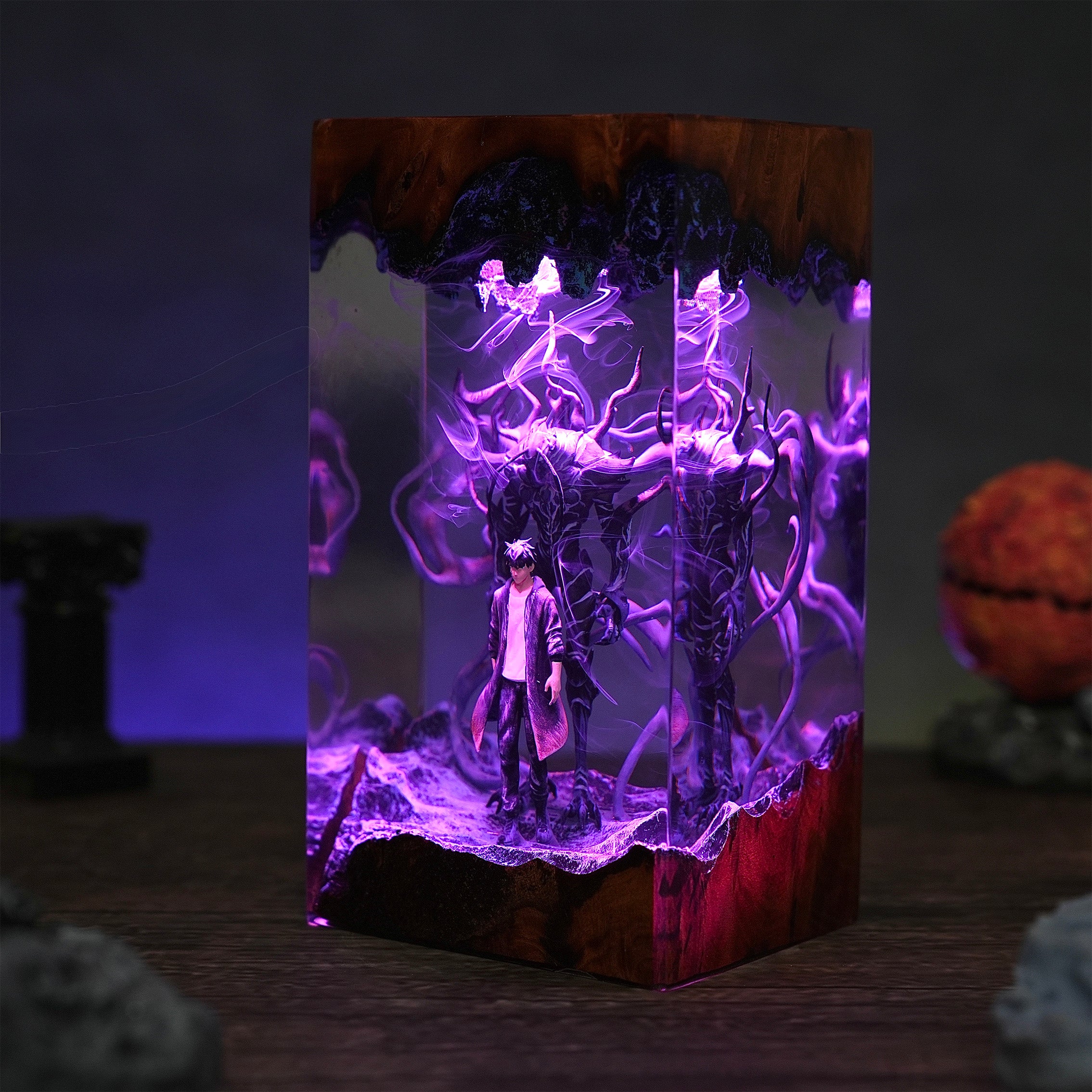 Jin‑woo Solo Leveling V2 Resin Handmade Lamp