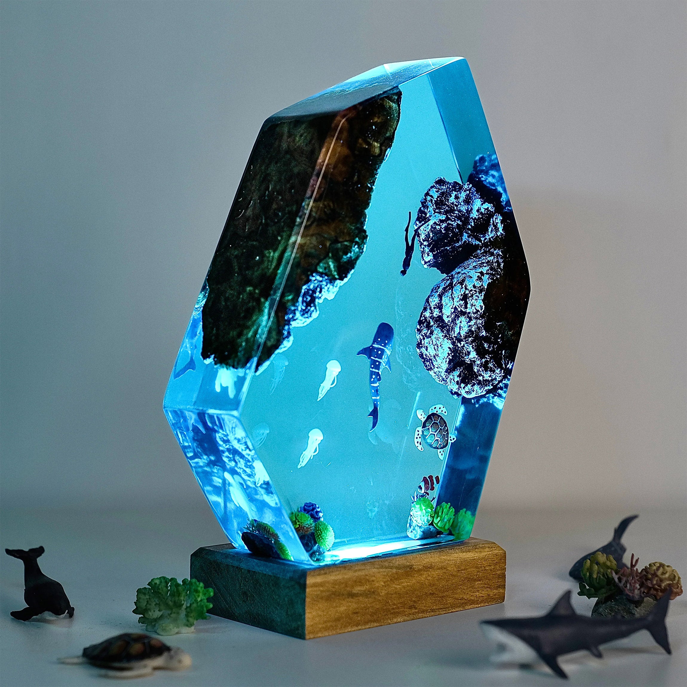 Ocean S5 Resin Handmade Lamp